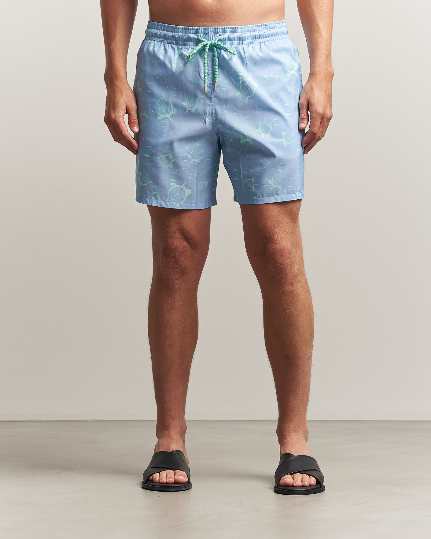 Men | Swimwear | Vilebrequin | Mahina Swimshorts Cloudy Blue