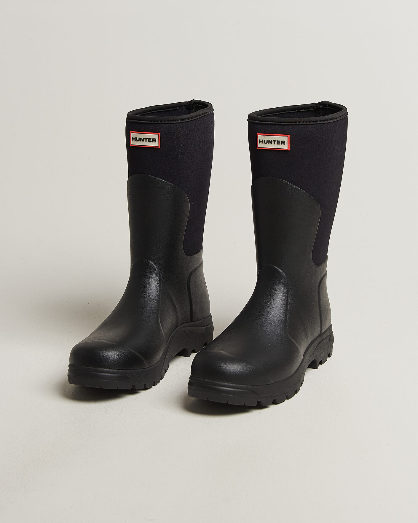 Men | Overshoes & Rubber boots | Hunter Boots | Balmoral Neopren Short Boot Black