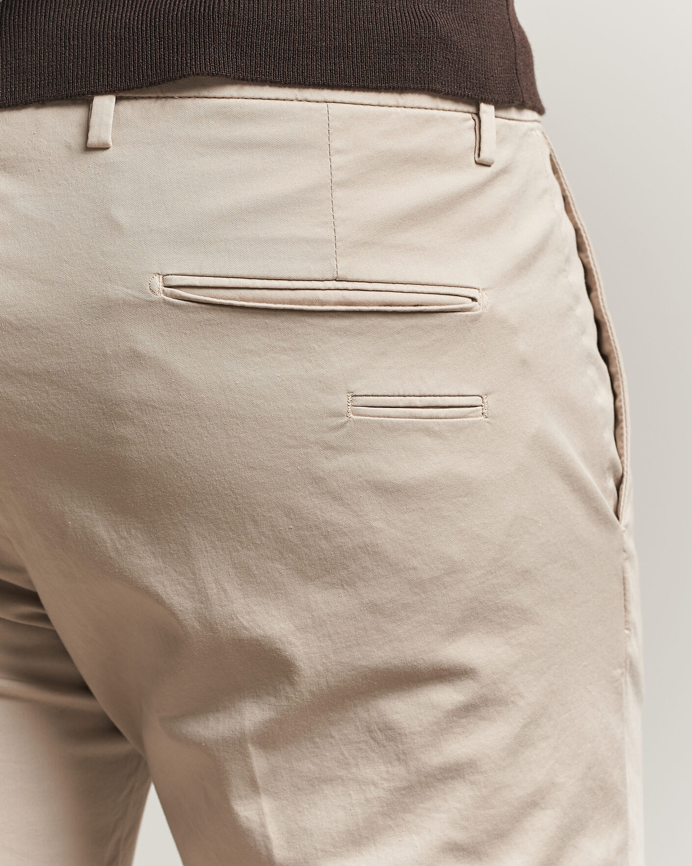 Men | Trousers | Briglia 1949 | Slim Fit Cotton Chinos Beige