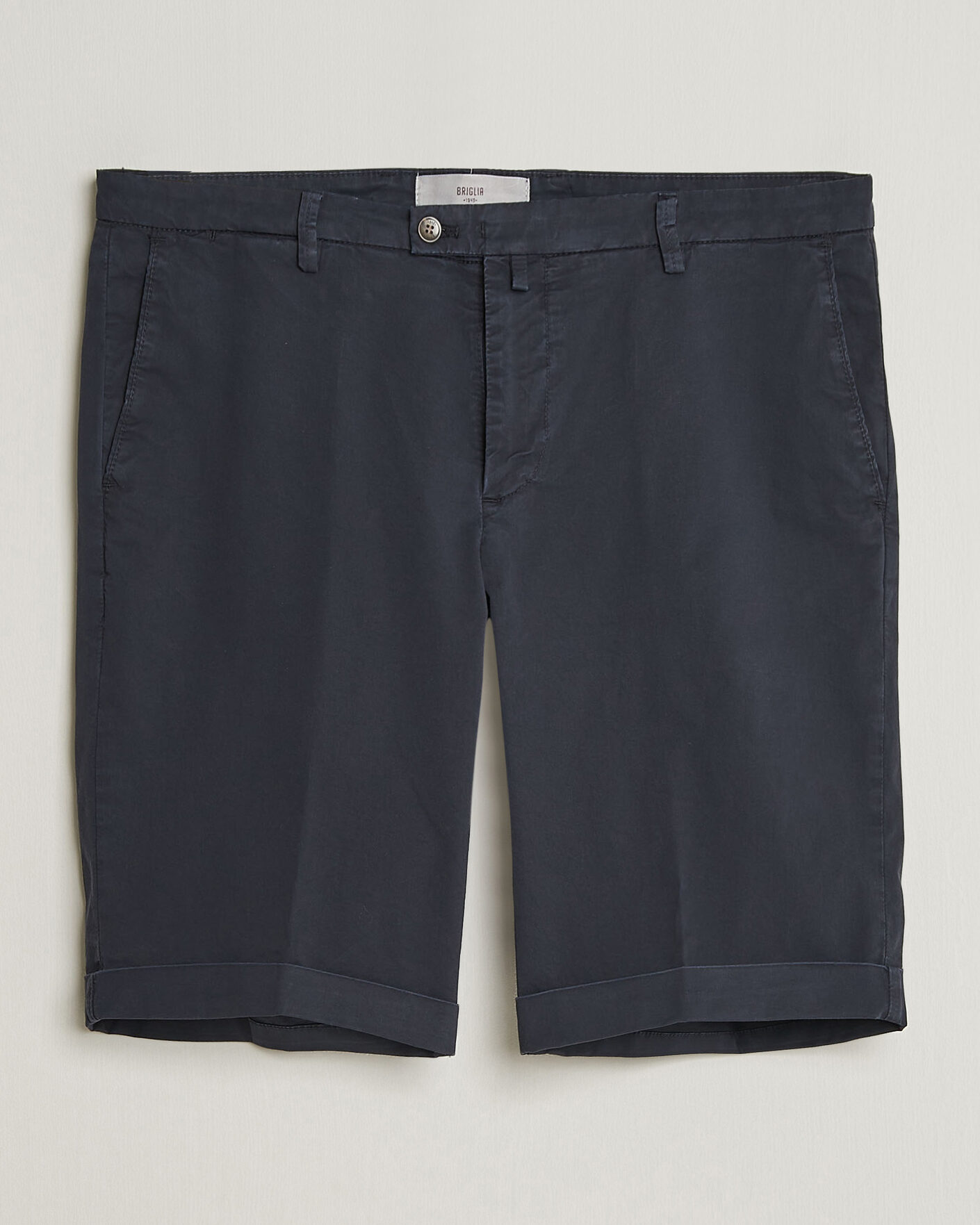 Men | Shorts | Briglia 1949 | Cotton Stretch Shorts Navy