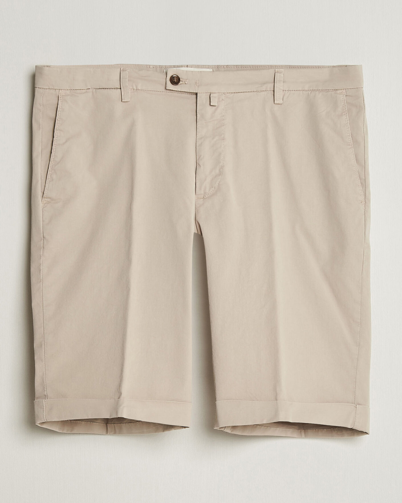 Men | Shorts | Briglia 1949 | Cotton Stretch Shorts Beige