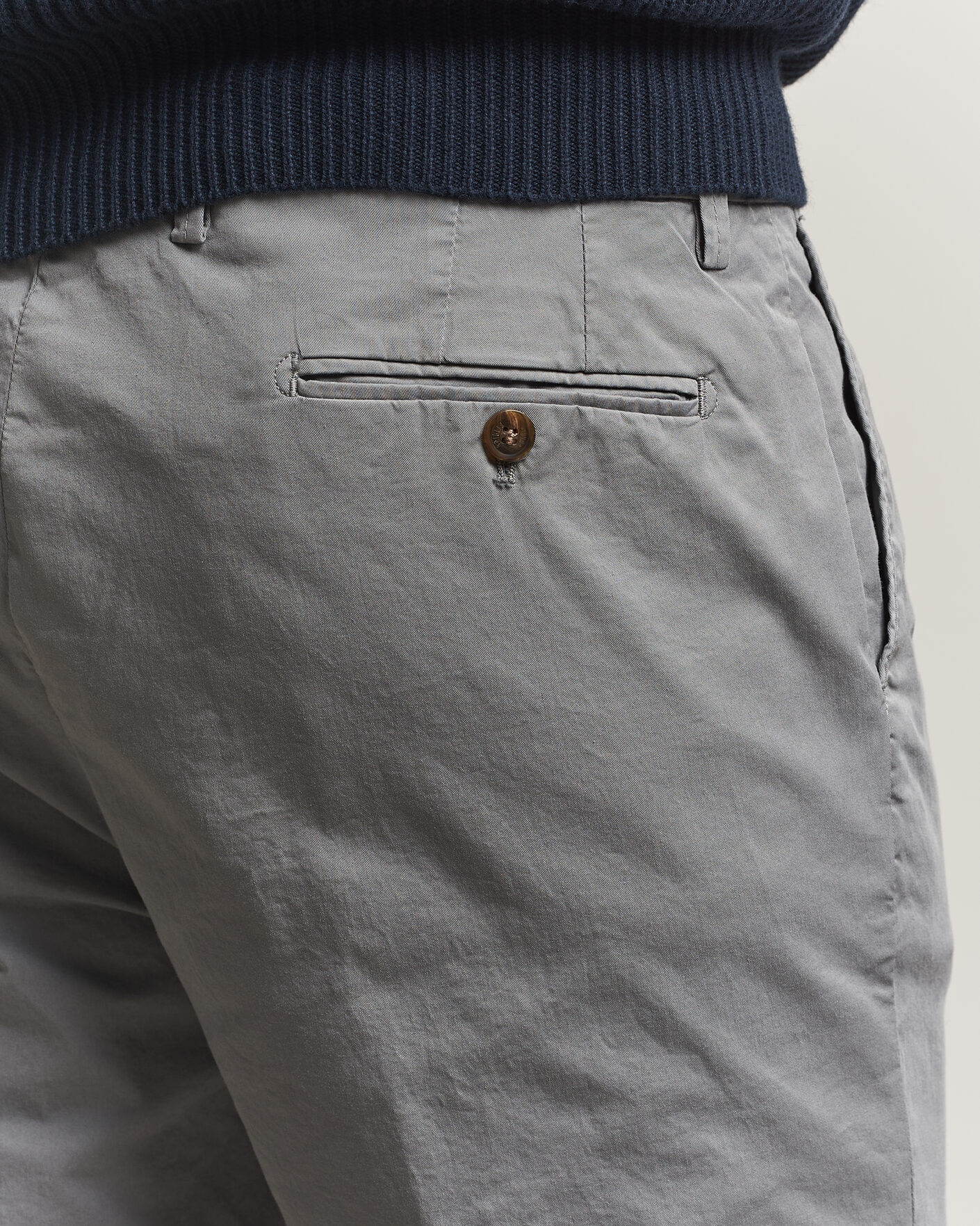 Men | Shorts | Briglia 1949 | Cotton Stretch Shorts Grey