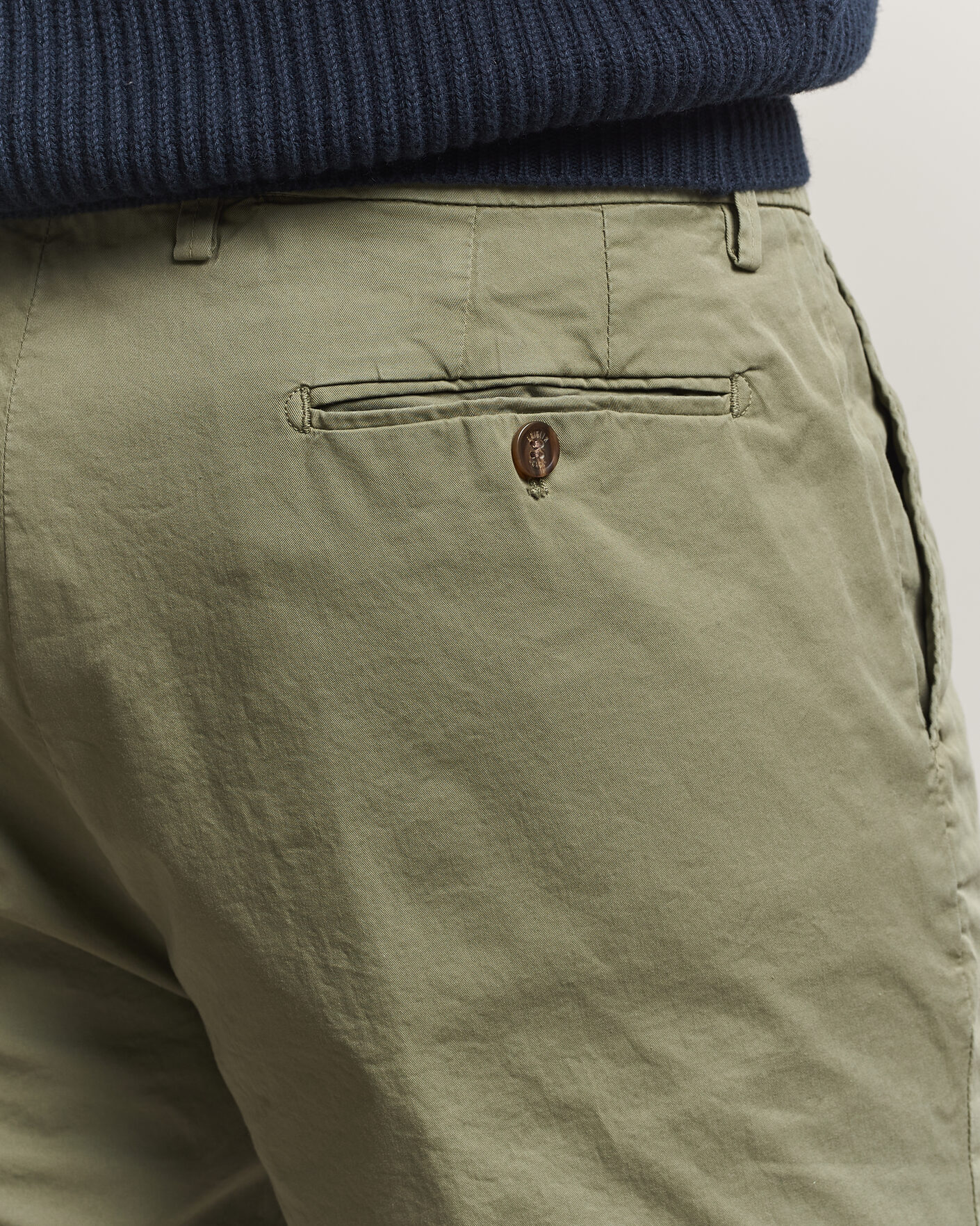 Men | Shorts | Briglia 1949 | Cotton Stretch Shorts Olive