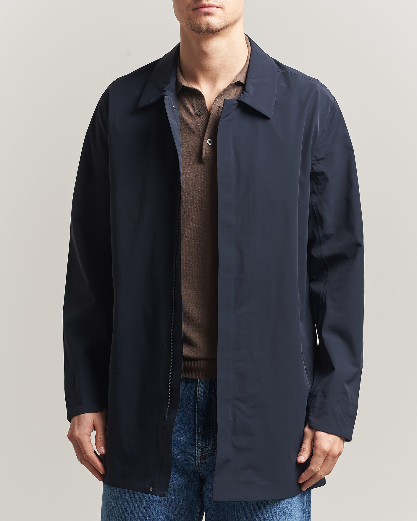 Men | Coats & Jackets | Scandinavian Edition | Key II Waterproof Coat Navy