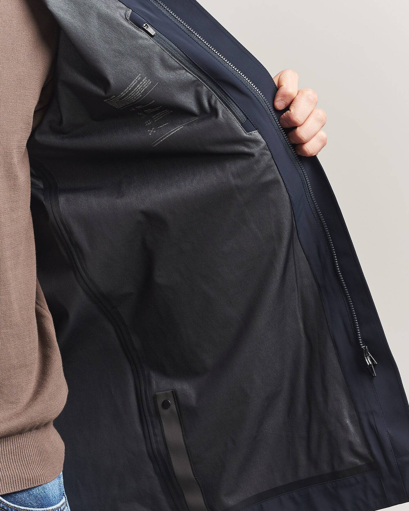 Men | Coats & Jackets | Scandinavian Edition | Key II Waterproof Coat Navy