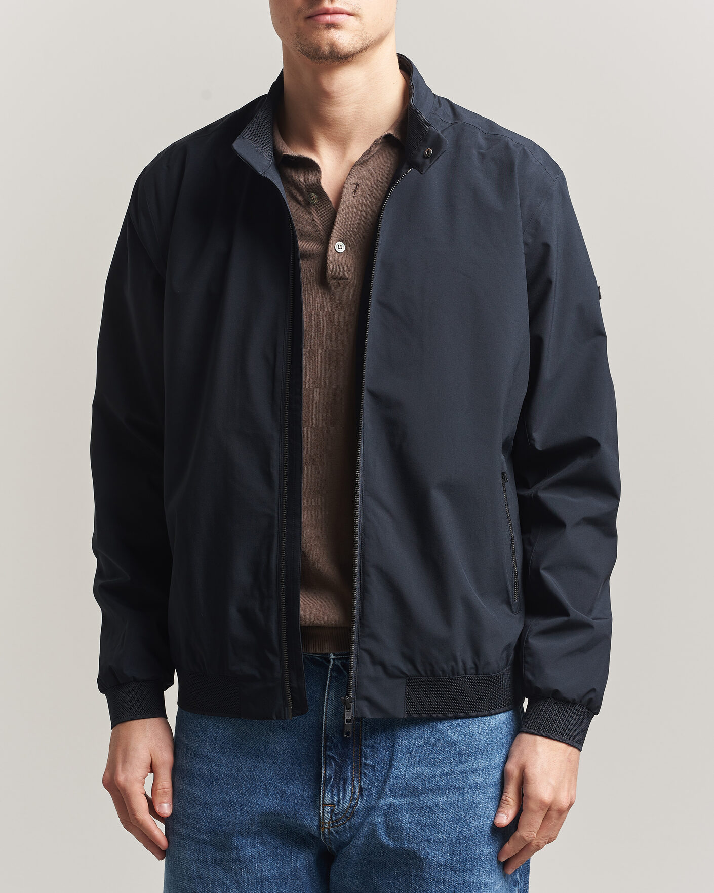 Men | Coats & Jackets | Scandinavian Edition | Plain II Waterproof Jacket Midnight Blue