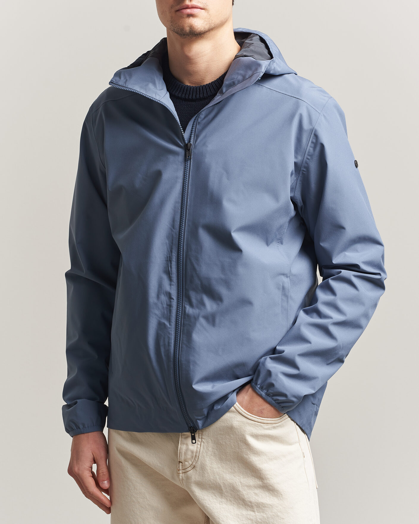 Men | Coats & Jackets | Scandinavian Edition | Hood II Waterproof Jacket Ocean