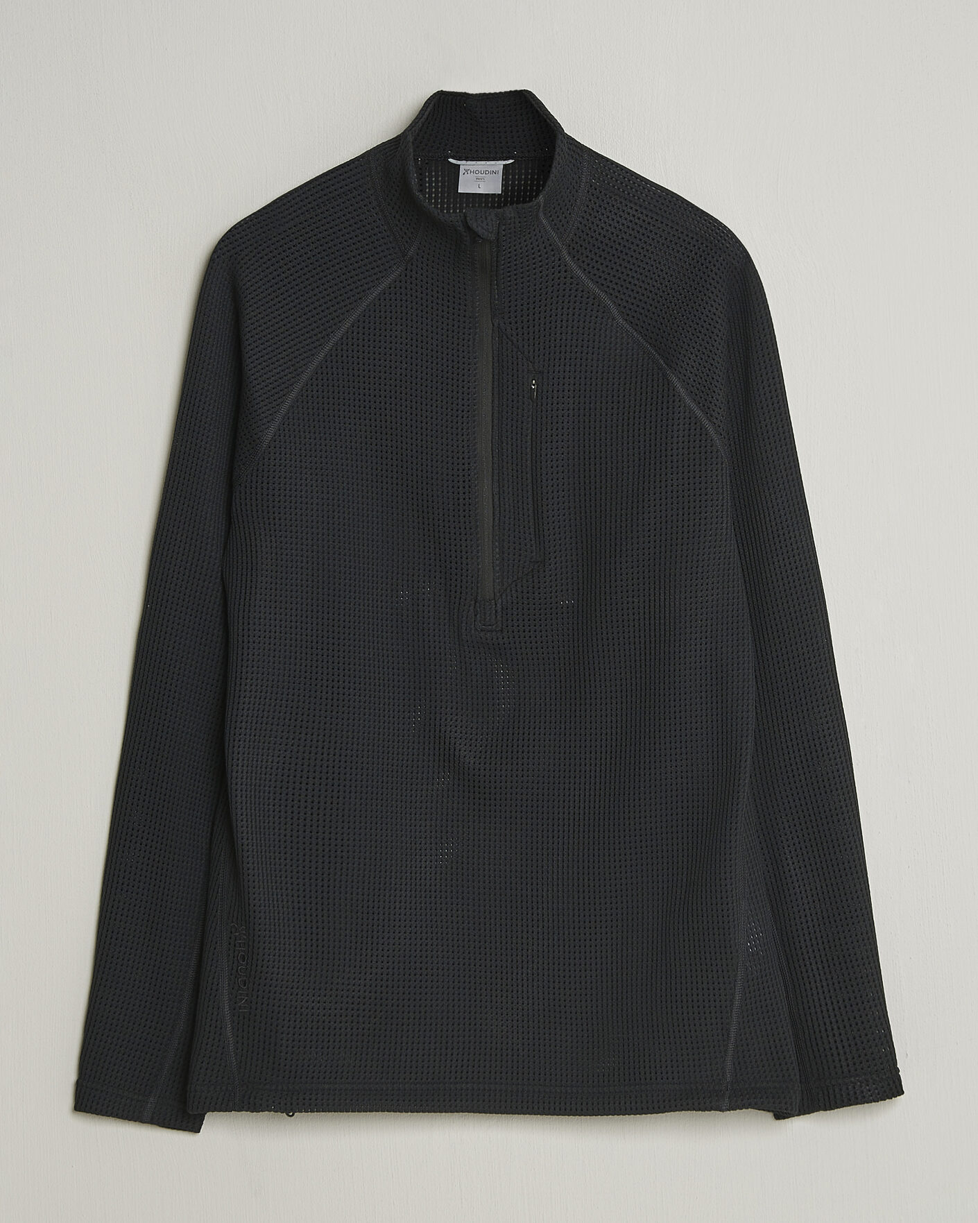 Men | Sweaters & Knitwear | Houdini | Pace Flow Half Zip True Black