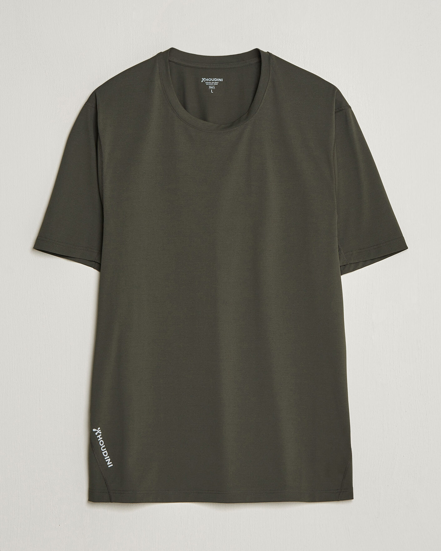Men | T-Shirts | Houdini | Pace Air T-Shirt Green Illusion