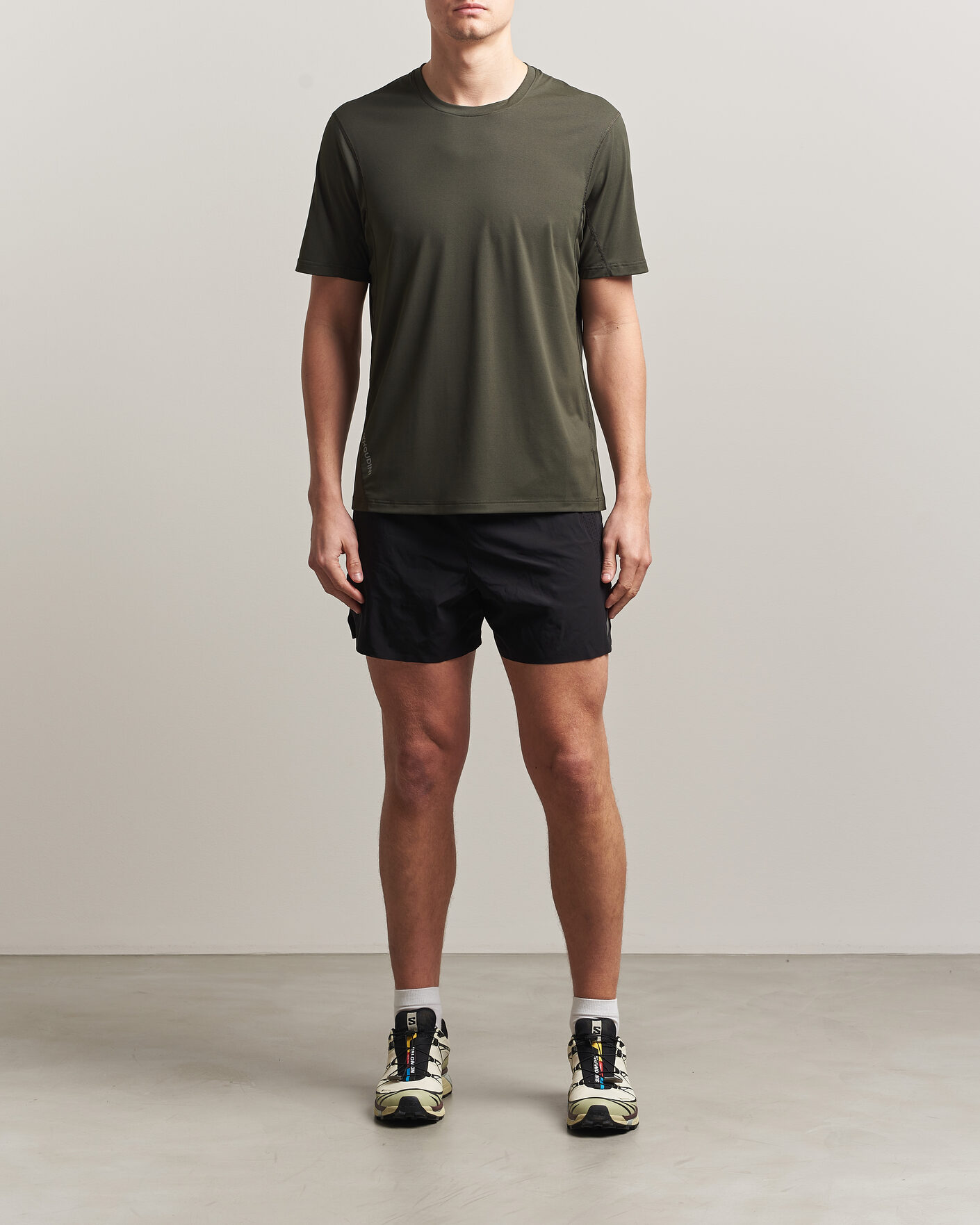 Men | T-Shirts | Houdini | Pace Air T-Shirt Green Illusion