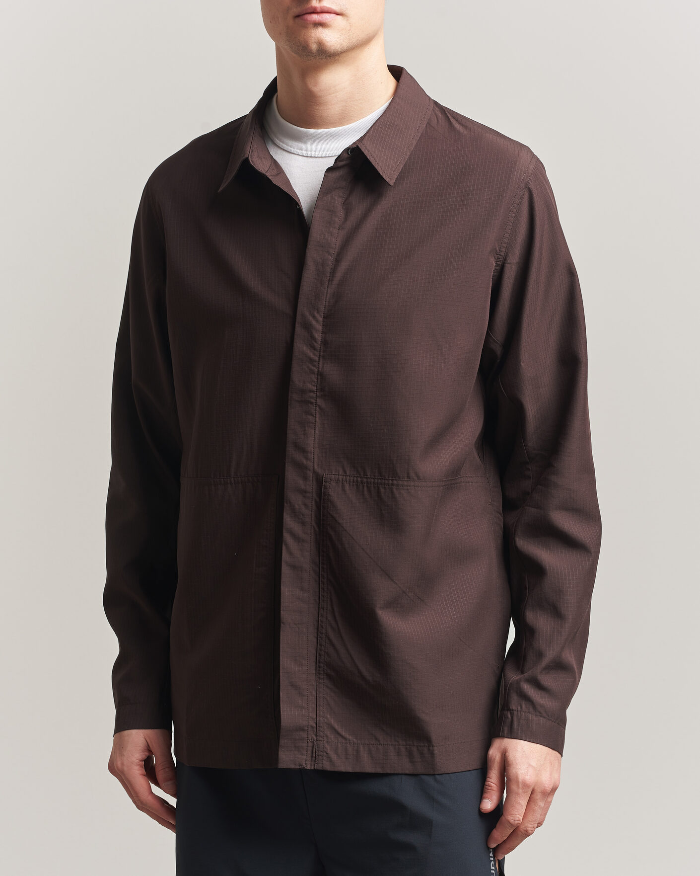 Men | Shirts | Houdini | Tree Chore Jacket Brown Illusion