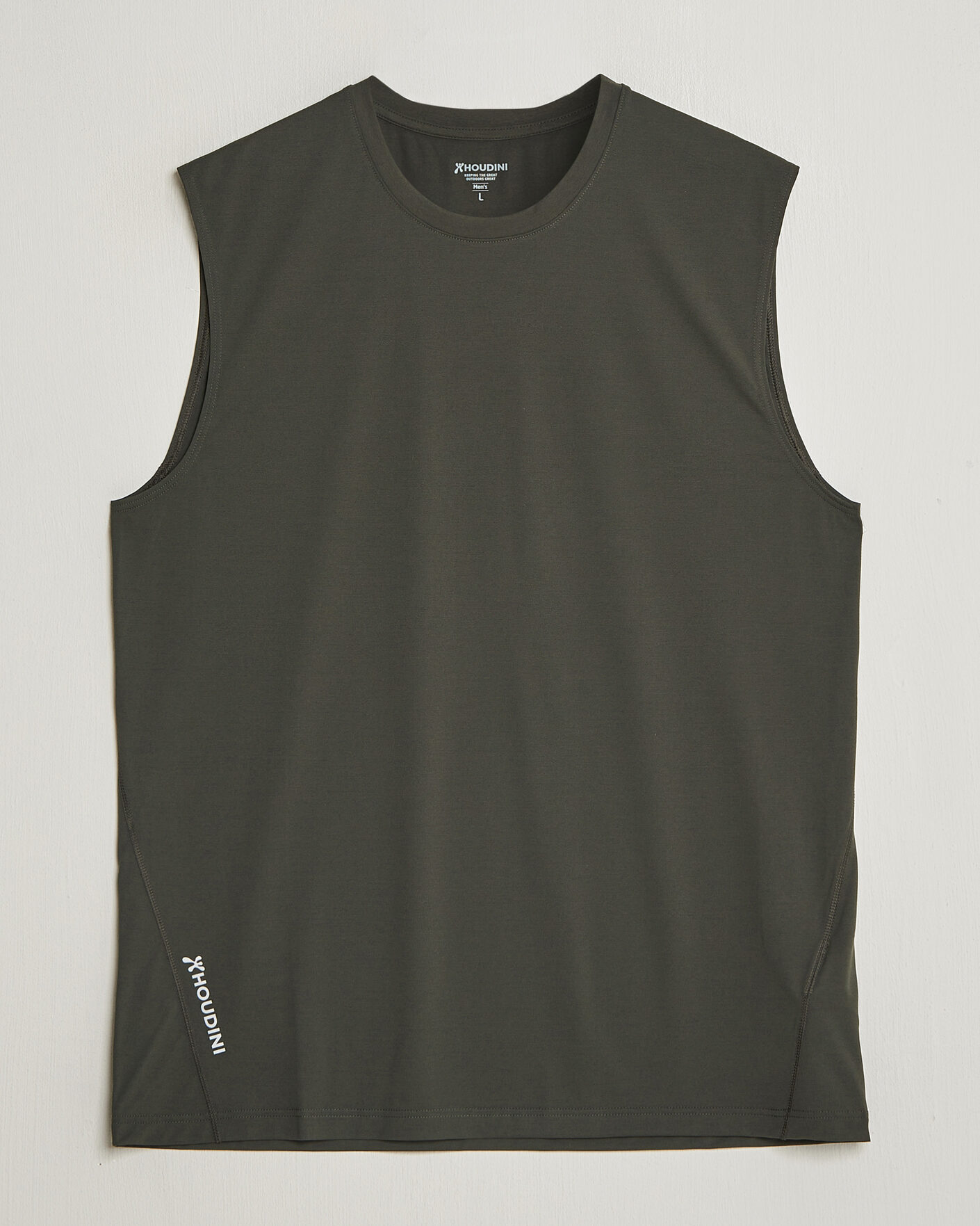 Men | T-Shirts | Houdini | Pace Air Tank Green Illusion