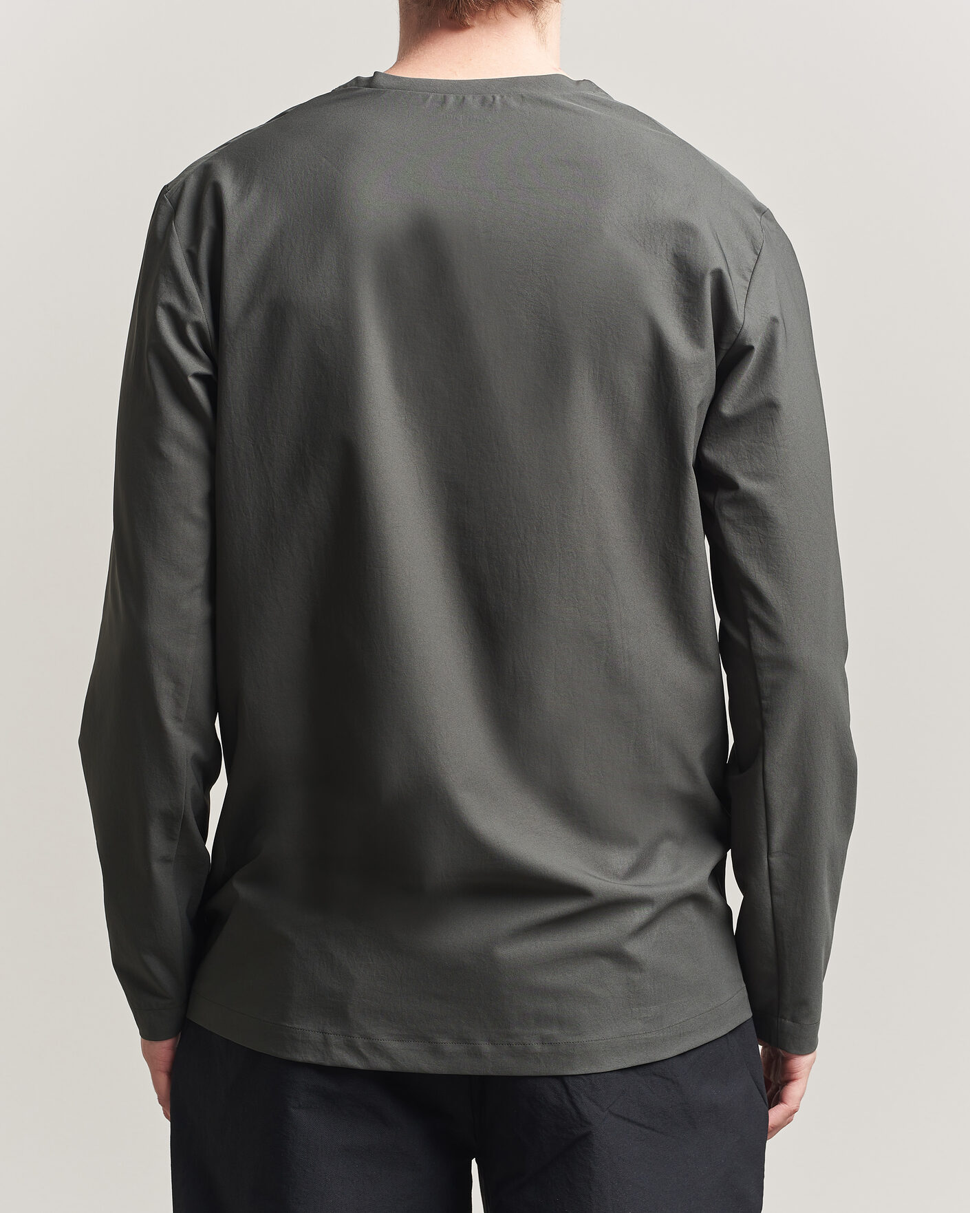 Men | T-Shirts | Houdini | Cover Crew Green Illusion