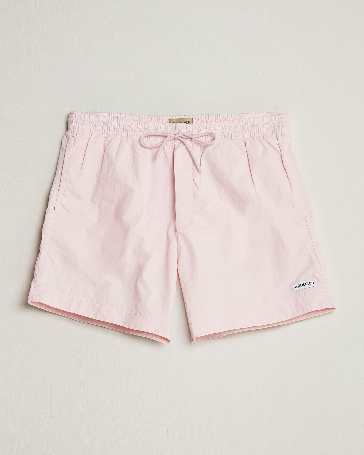 Men | Swimwear | Woolrich | Solid Garment Dyed Swimshorts Pale Lilac