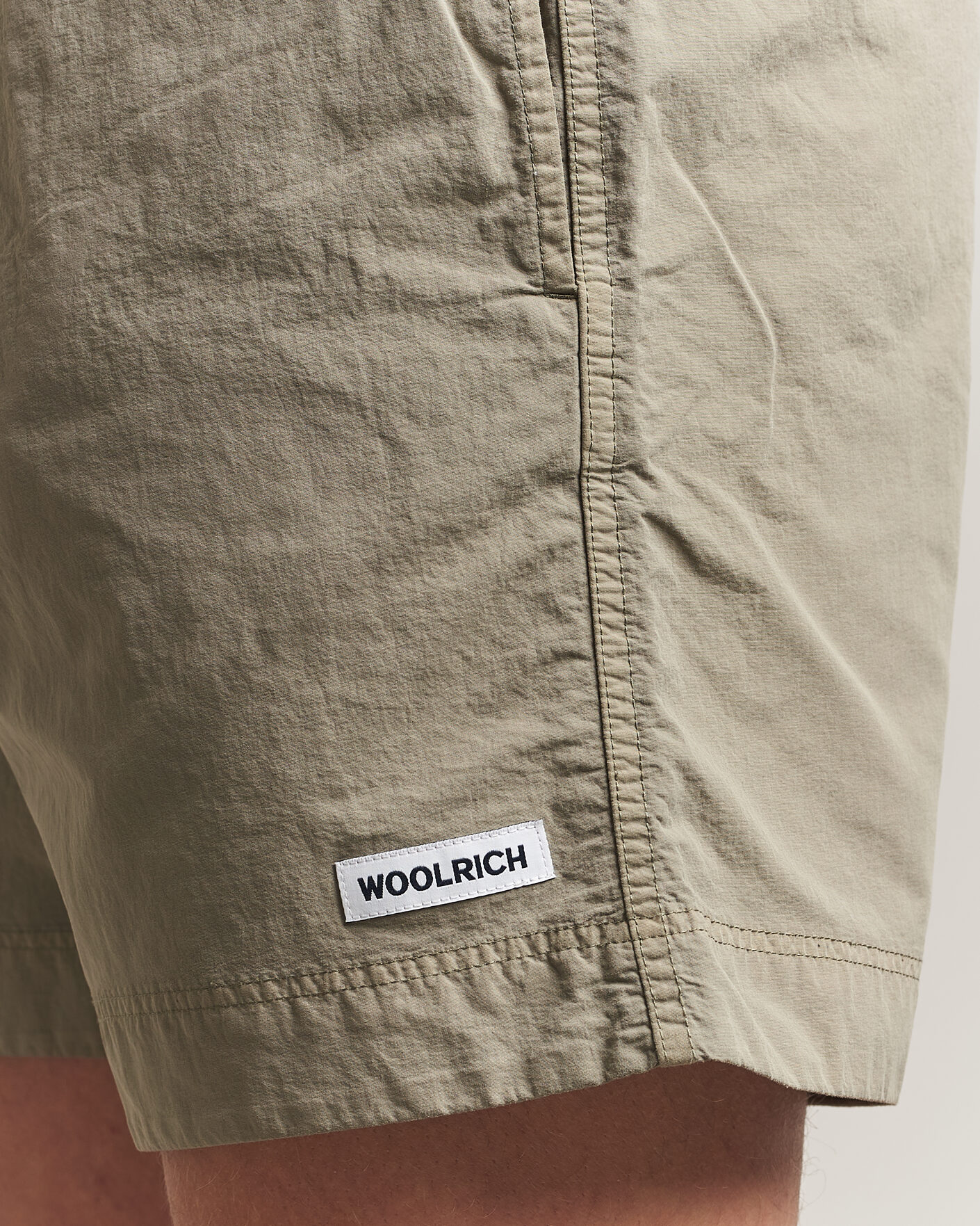 Men | Woolrich Solid Garment Dyed Swimshorts Smokey Olive | Woolrich | Solid Garment Dyed Swimshorts Smokey Olive