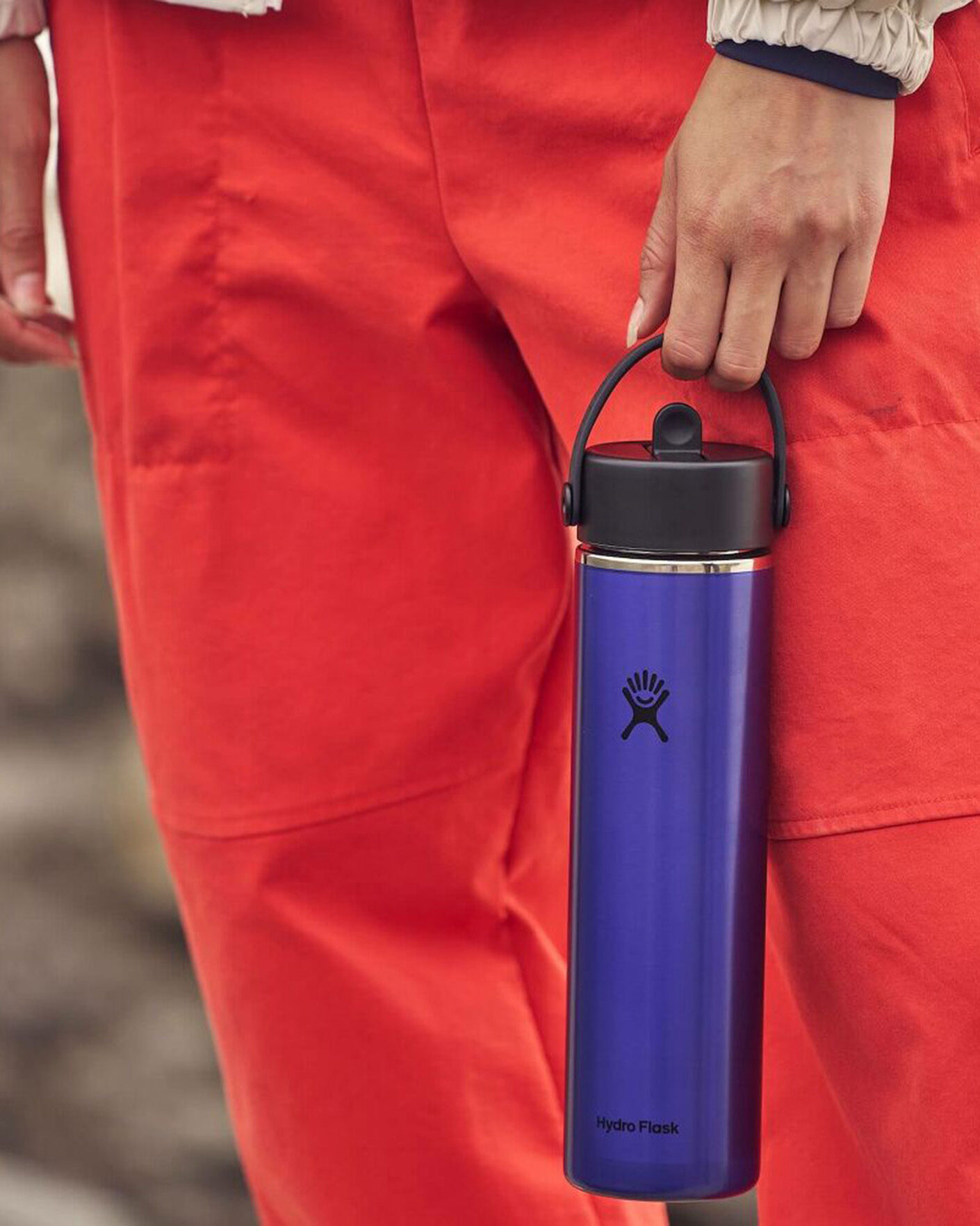 Men | Outdoor living | Hydro Flask | Lightweight Flex Straw 24oz Bottle Sapphire Blue