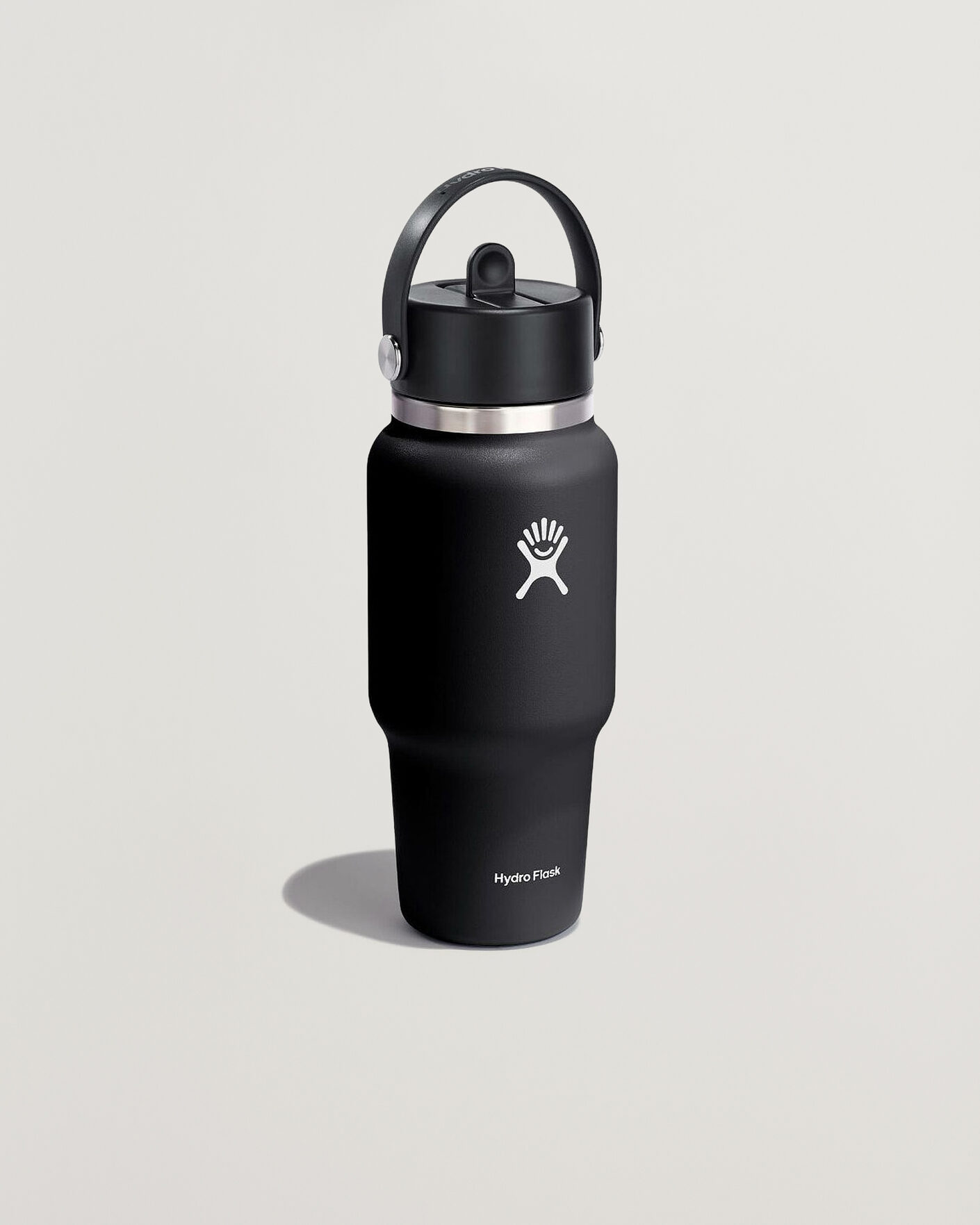 Men | Outdoor living | Hydro Flask | Travel Bottle Flex Straw Cap 24oz Black