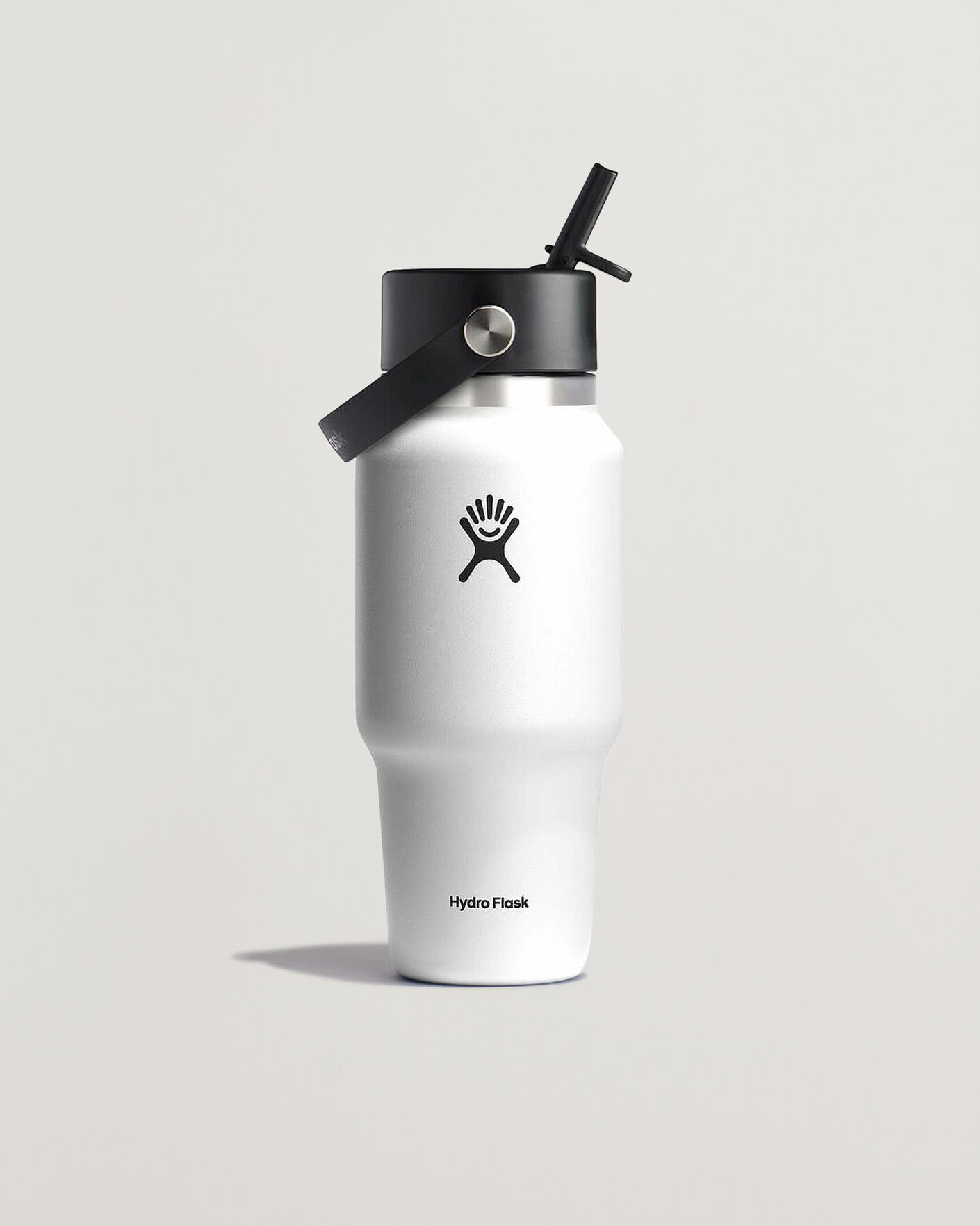 Men | Outdoor living | Hydro Flask | Travel Bottle Flex Straw Cap 24oz White