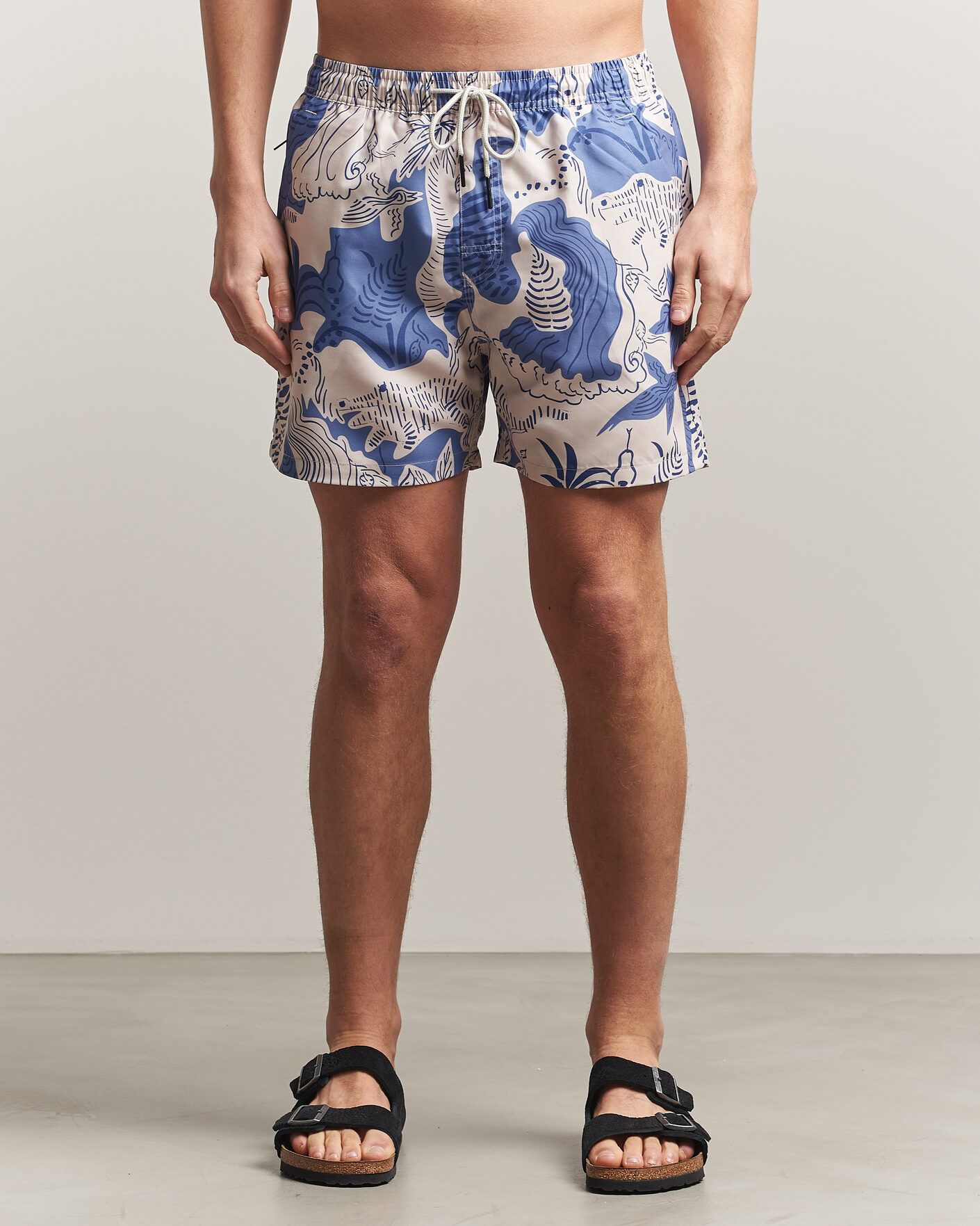 Men | Swimwear | OAS | Printed Swimshorts Mystea