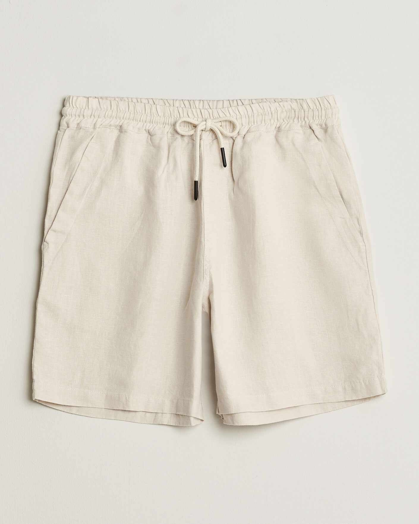 Men | Shorts | OAS | Porto Linen Shorts Beige