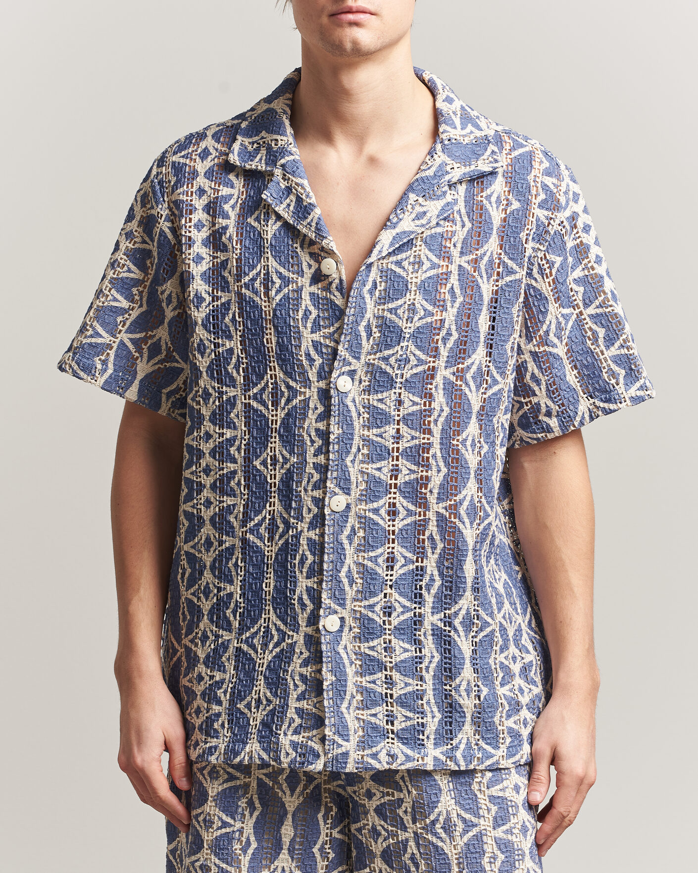BEAUTY&YOUTH UNITED ARROWS - 【oas】Cuba Short Sleeve Shirt OAS Cuba Short Sleeve Shirt Arko at CareOfCarl.com