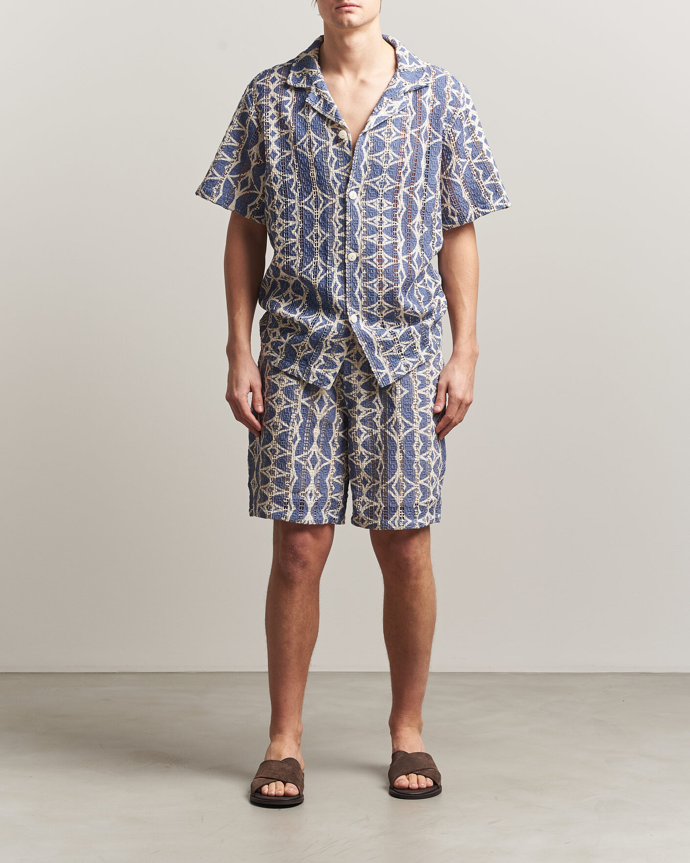 Men | Shorts | OAS | Nicola Cotton Net Shorts Arko