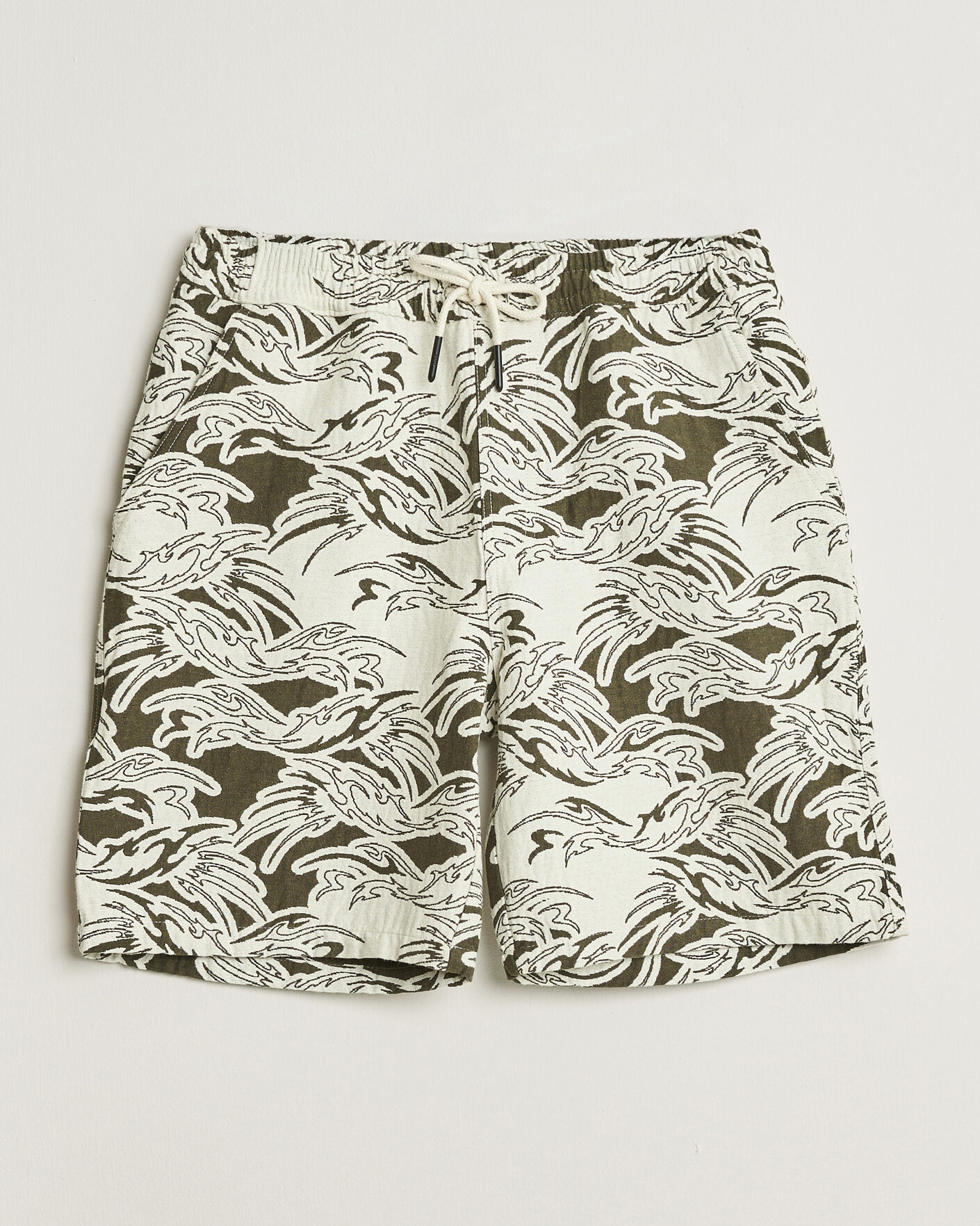 Men | Shorts | OAS | Nicola Cotton Shorts Rogue Ecru