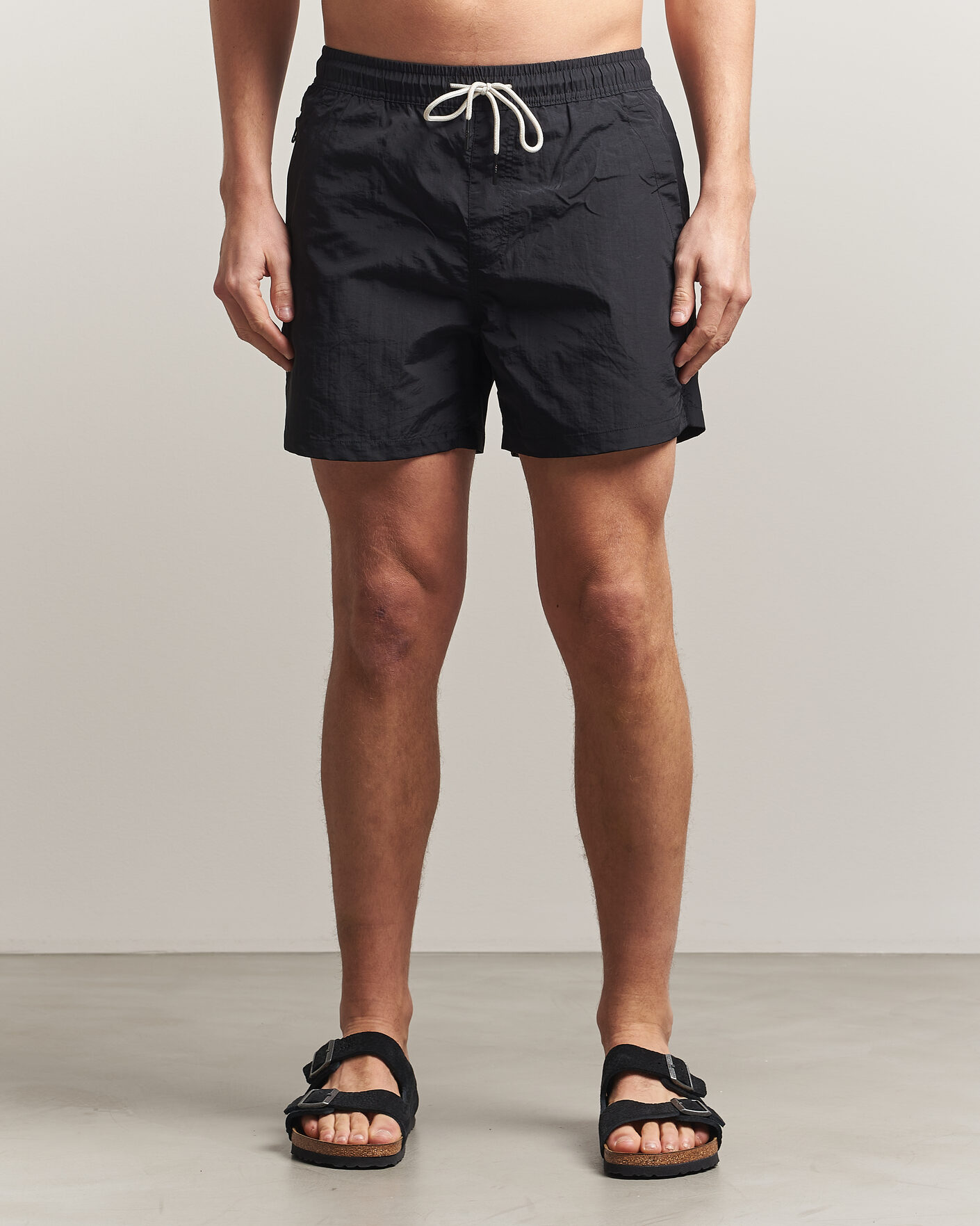 Men | Swimwear | OAS | Plain Swimshorts Black