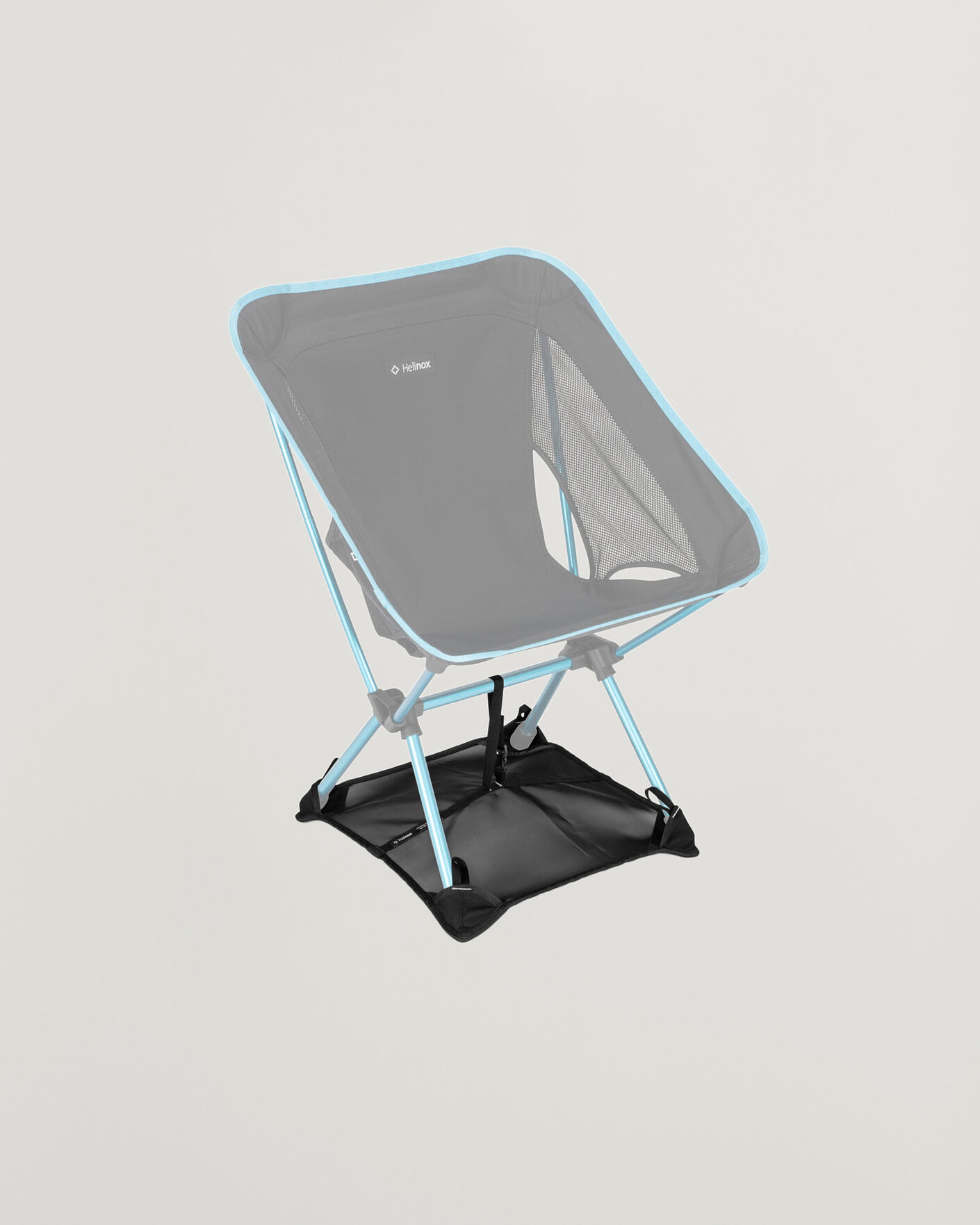 Men | Outdoor living | Helinox | Ground Sheet Chair One (re) Black