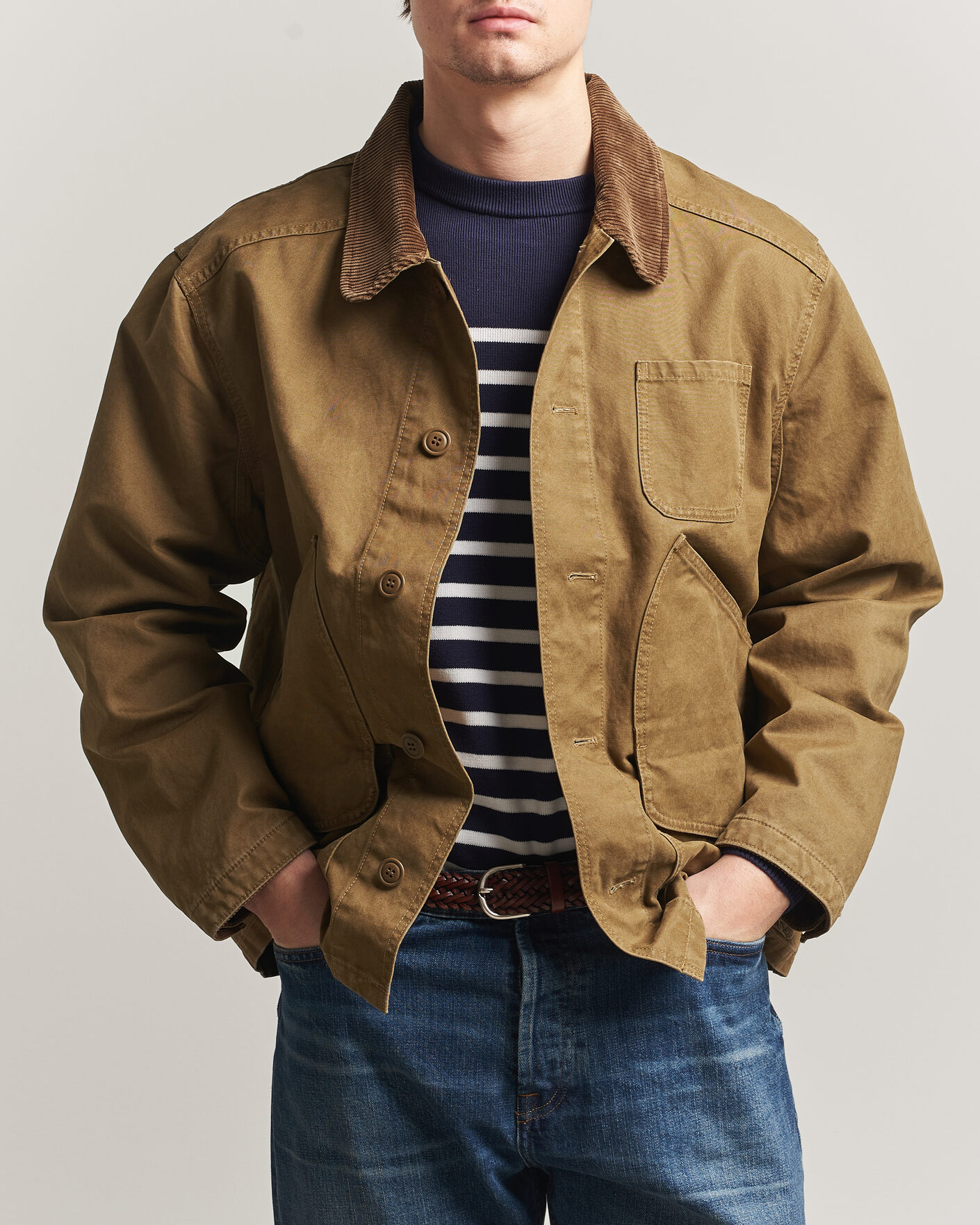 Filson Canvas Outfitter Jacket Kangaroo at CareOfCarl.com