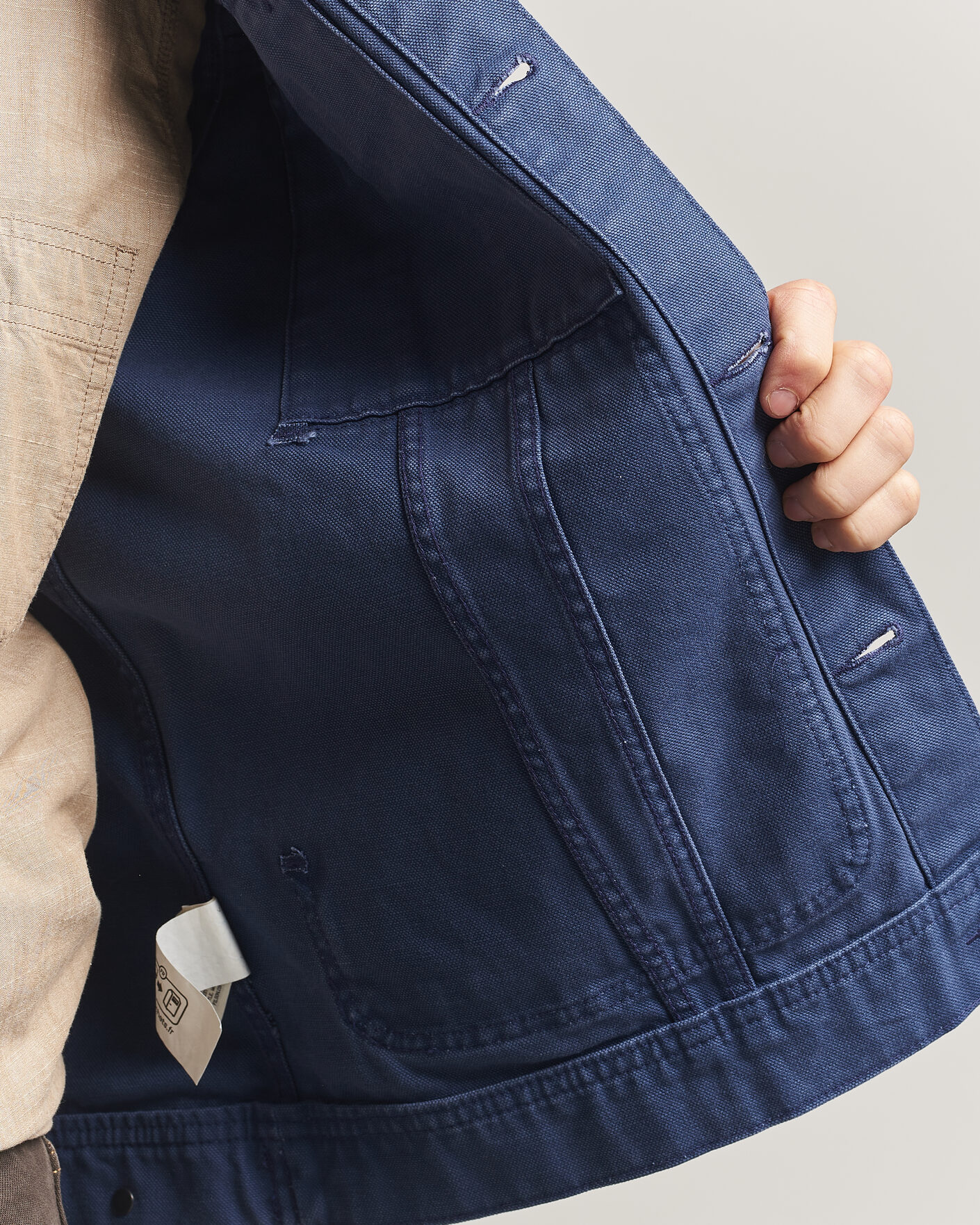 Filson Rustic Canvas Short Cruiser Indigo at CareOfCarl.com