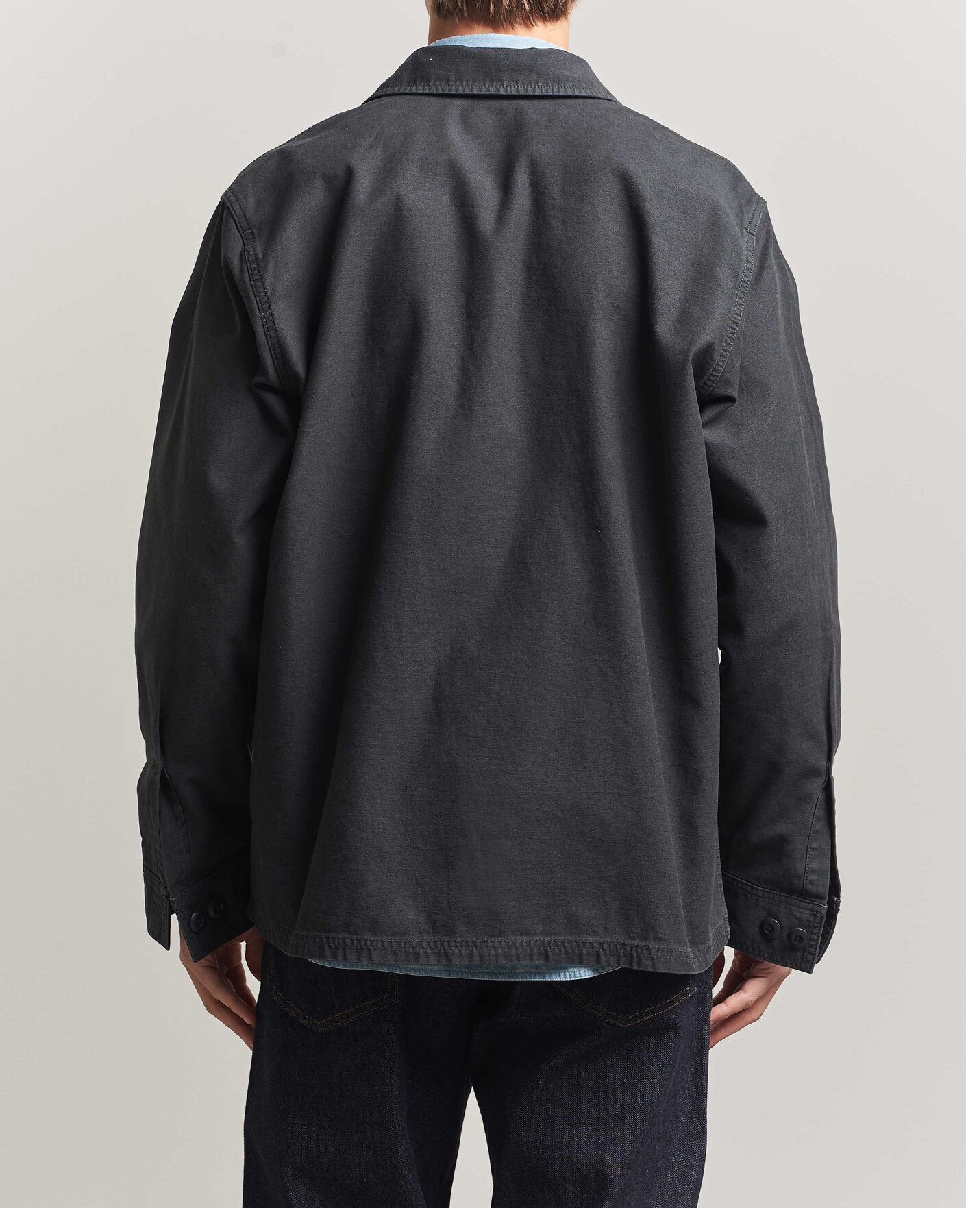 Men | Shirts | Filson | Reverse Sateen Jac-Shirt Washed Black