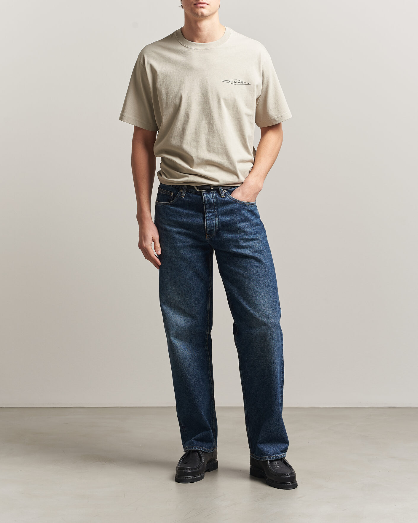 Men | T-Shirts | Filson | Diamond Graphic T-Shirt Sky Grey