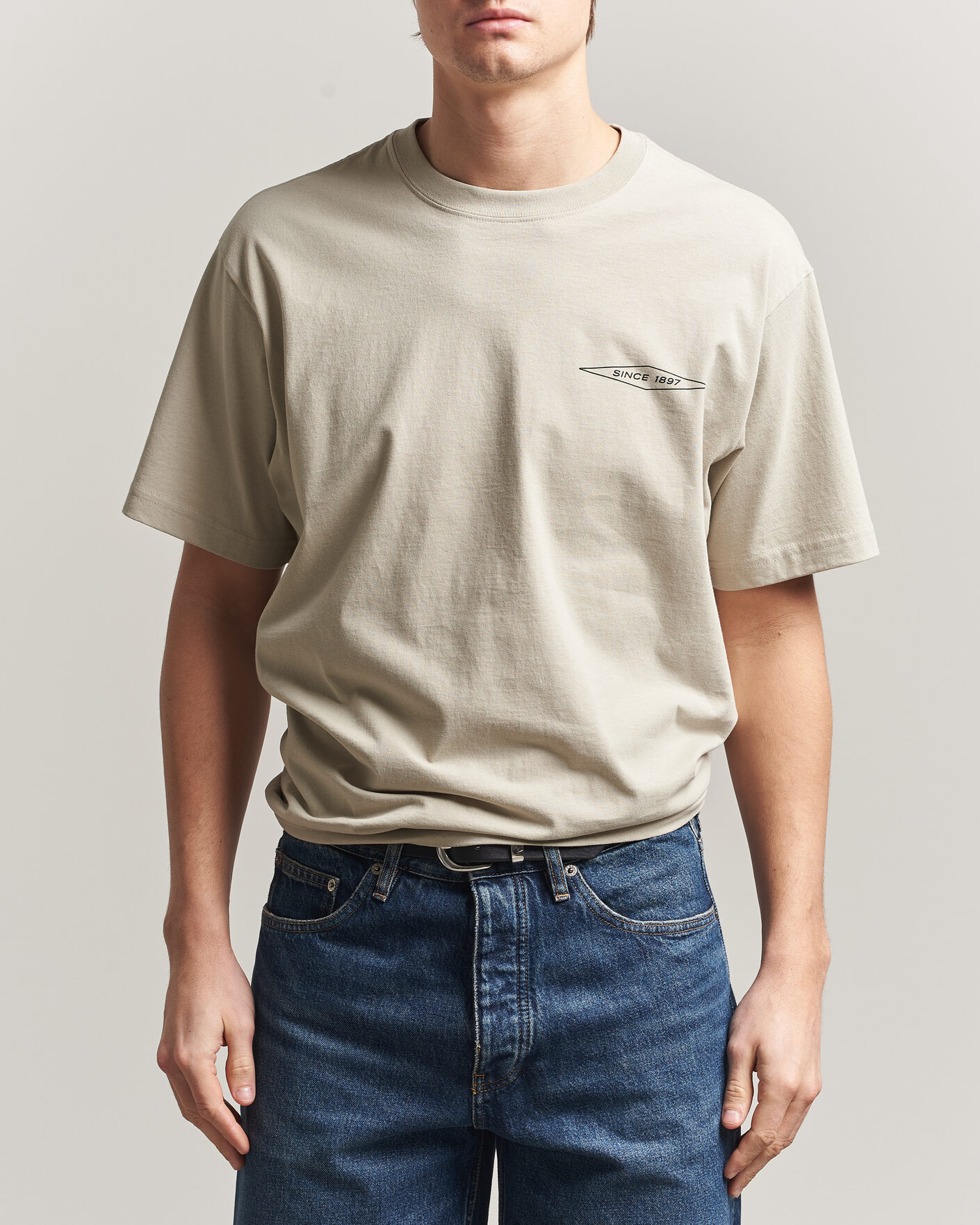 Men | T-Shirts | Filson | Diamond Graphic T-Shirt Sky Grey