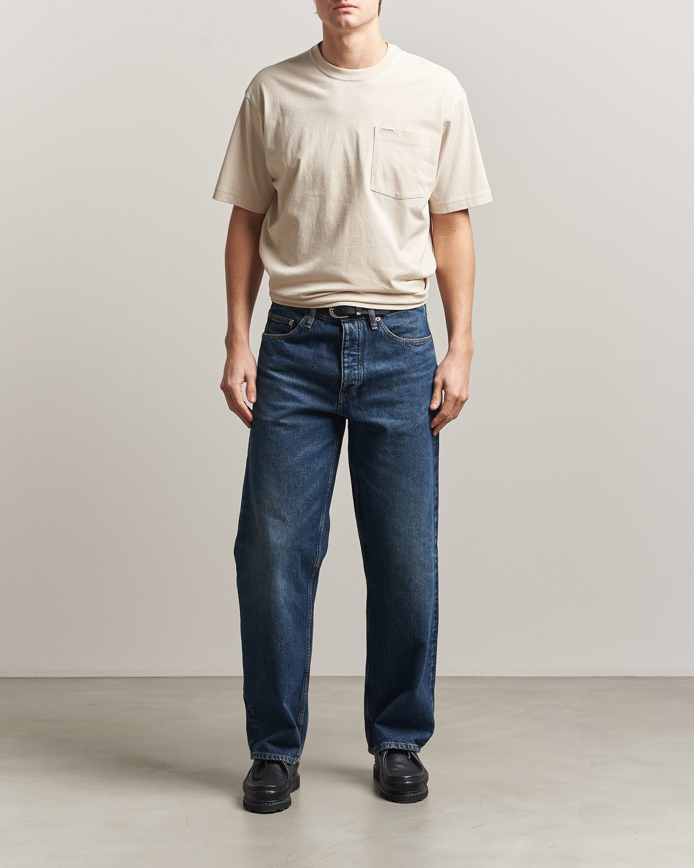 Men | T-Shirts | Filson | Pocket T-Shirt Natural