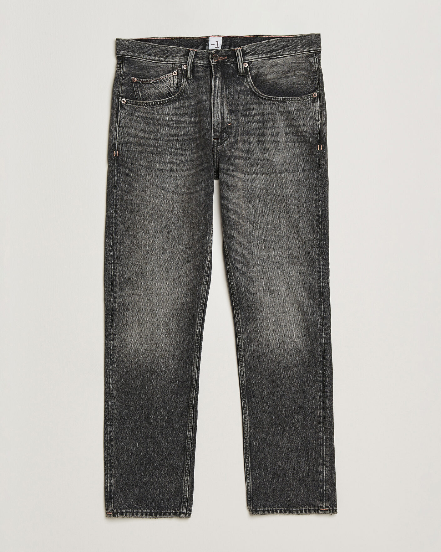 Men | Jeans | -1 Nordic Denim | Regular Fit Jeans Thunderstorm Black Clean