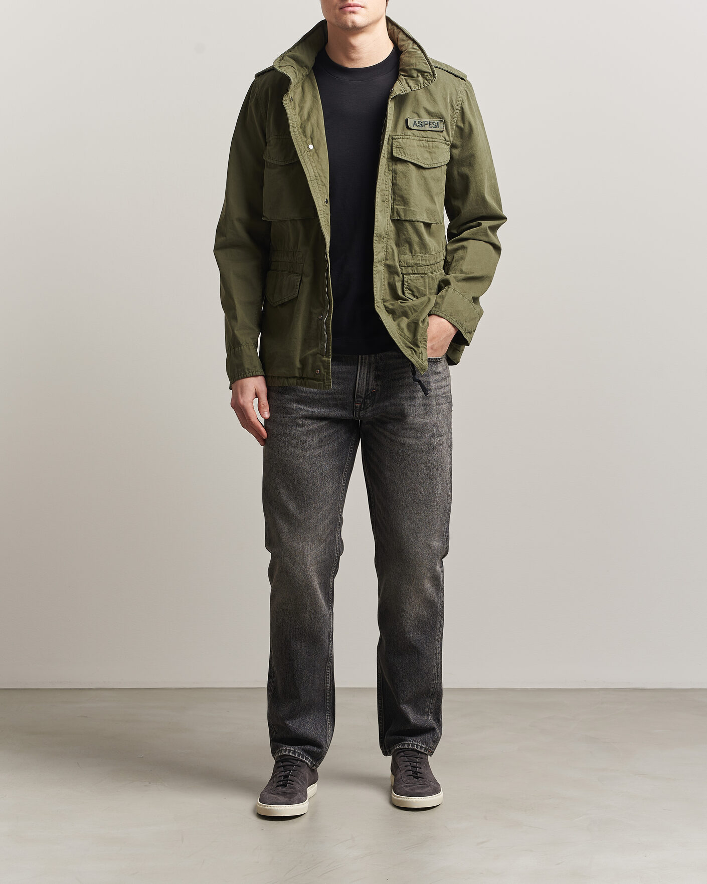 Men | Jeans | -1 Nordic Denim | Regular Fit Jeans Thunderstorm Black Clean