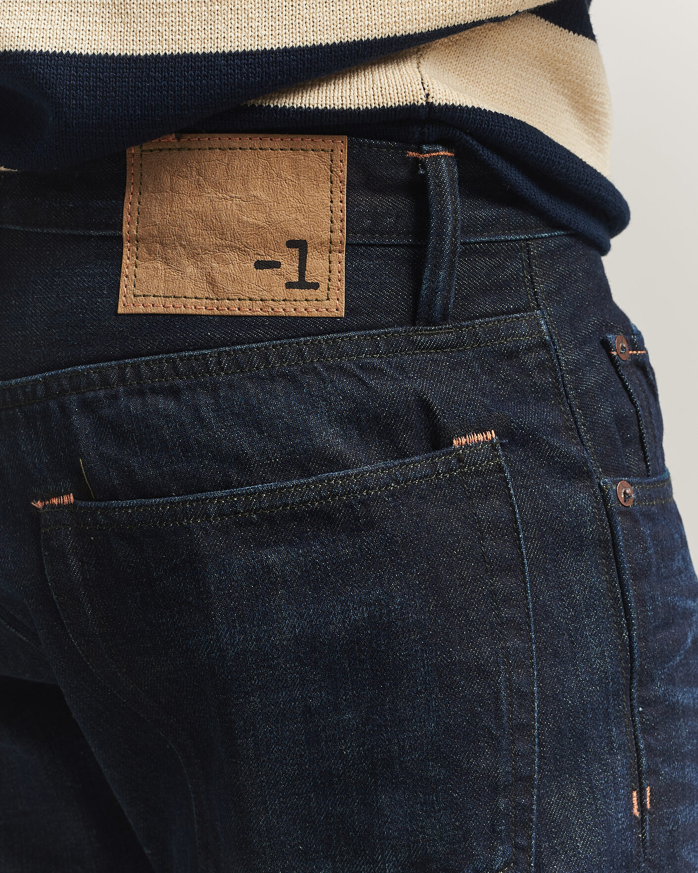 Men | Trousers | -1 Nordic Denim | Regular Fit Selvedge Jeans Connoisseur Blue