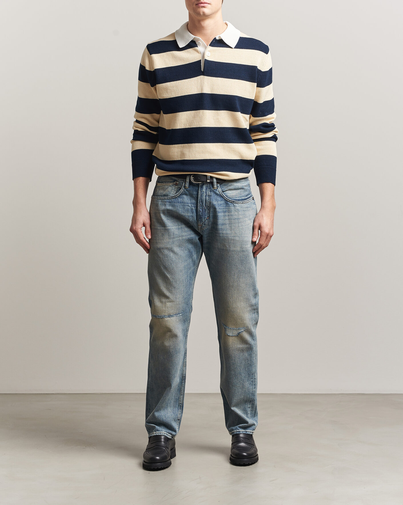 Men | Trousers | -1 Nordic Denim | Regular Fit Selvedge Jeans Summer Breeze