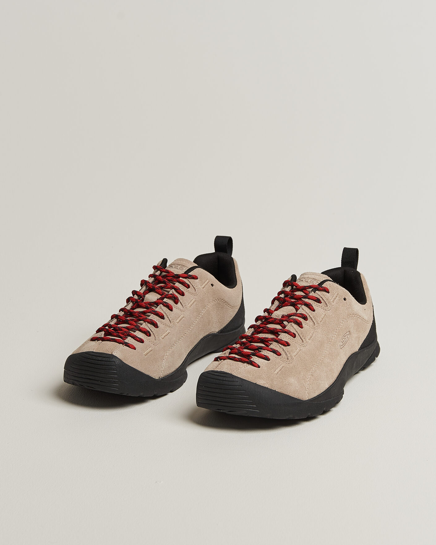 KEEN Jasper Suede Sneaker Silver Mink at CareOfCarl.com