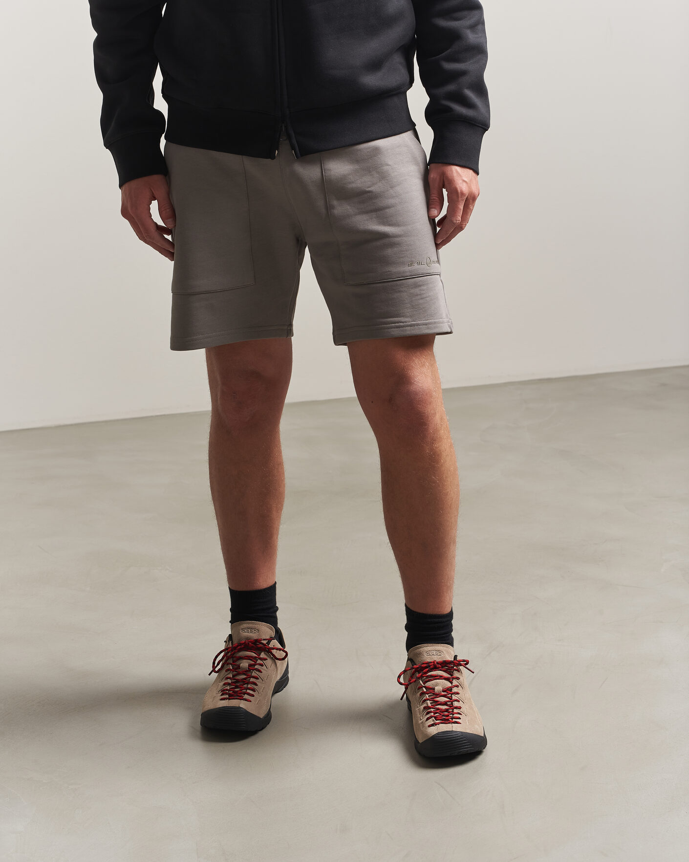 Men | Trail Sneakers | KEEN | Jasper Suede Sneaker Silver Mink