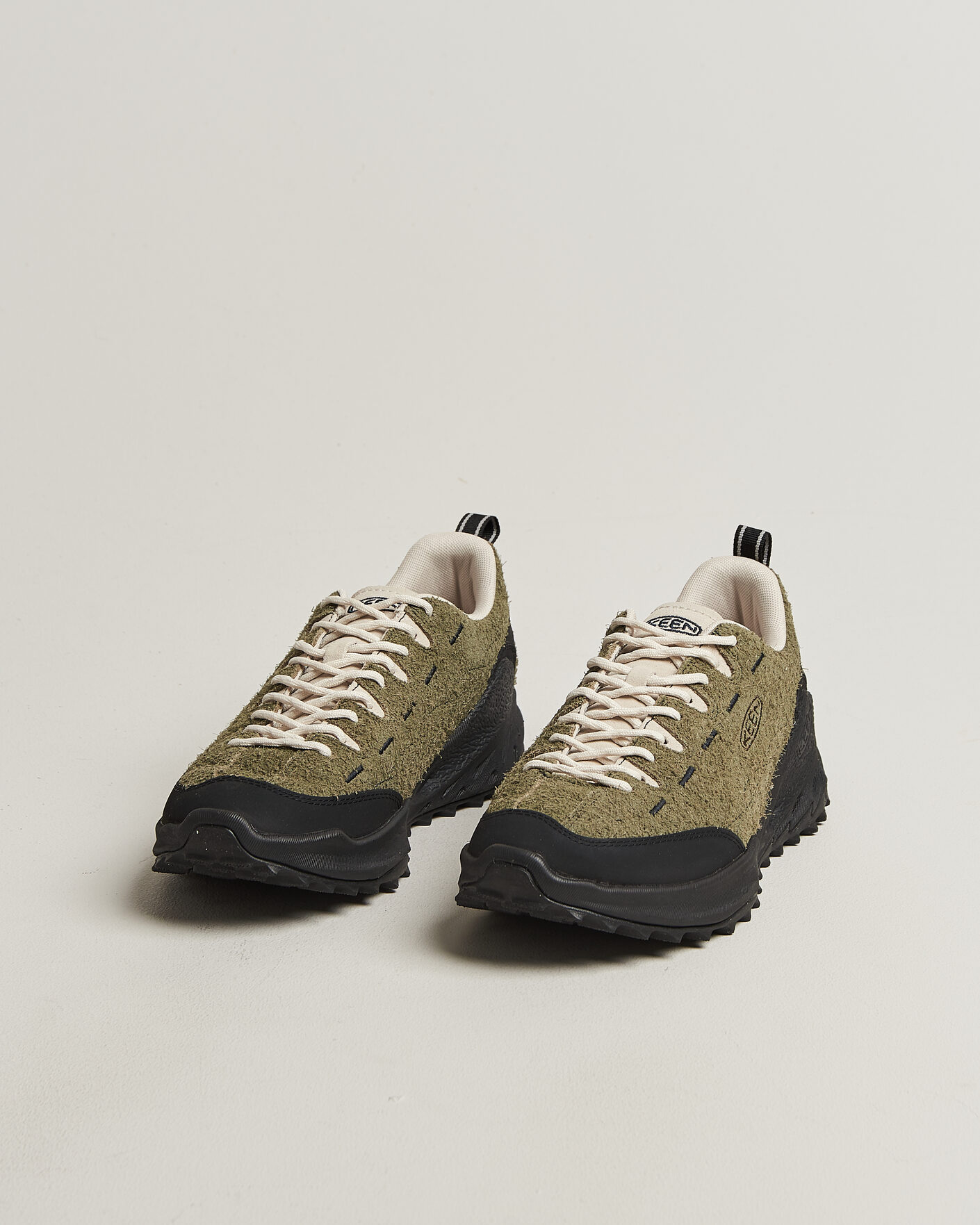 Men | Trail Sneakers | KEEN | Jasper Zionic Suede Sneaker Dark Olive