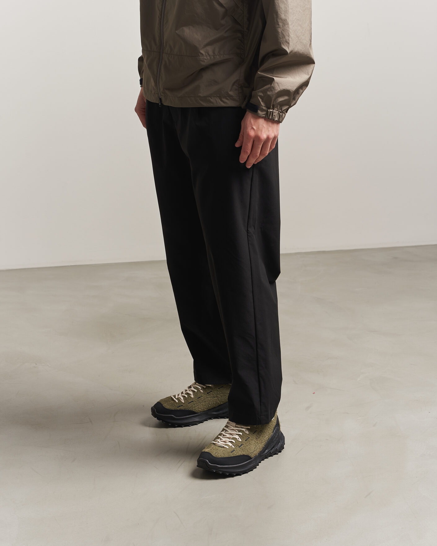 Men | Trail Sneakers | KEEN | Jasper Zionic Suede Sneaker Dark Olive