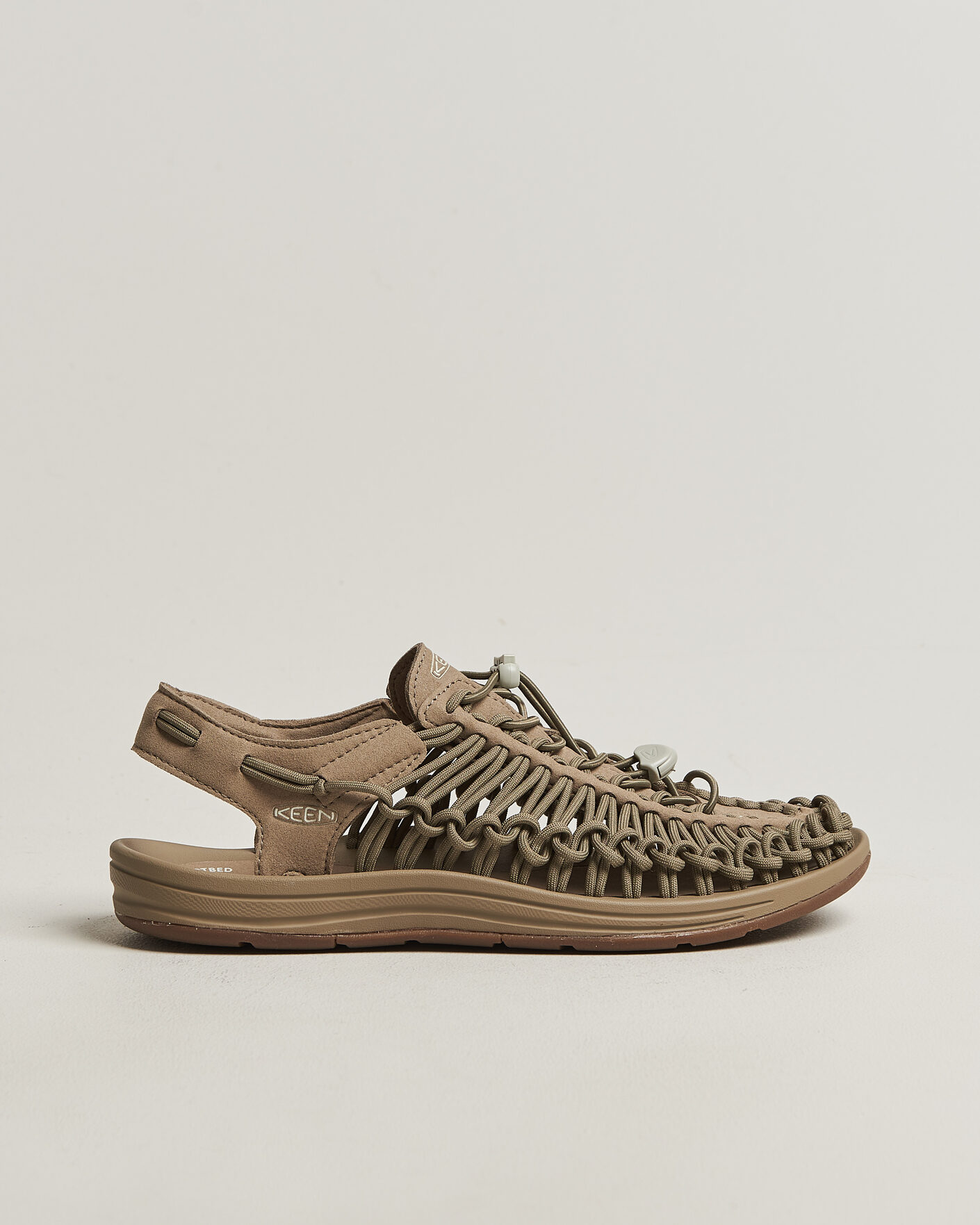 KEEN Uneek Sneaker Sandal Timberwolf at CareOfCarl.com
