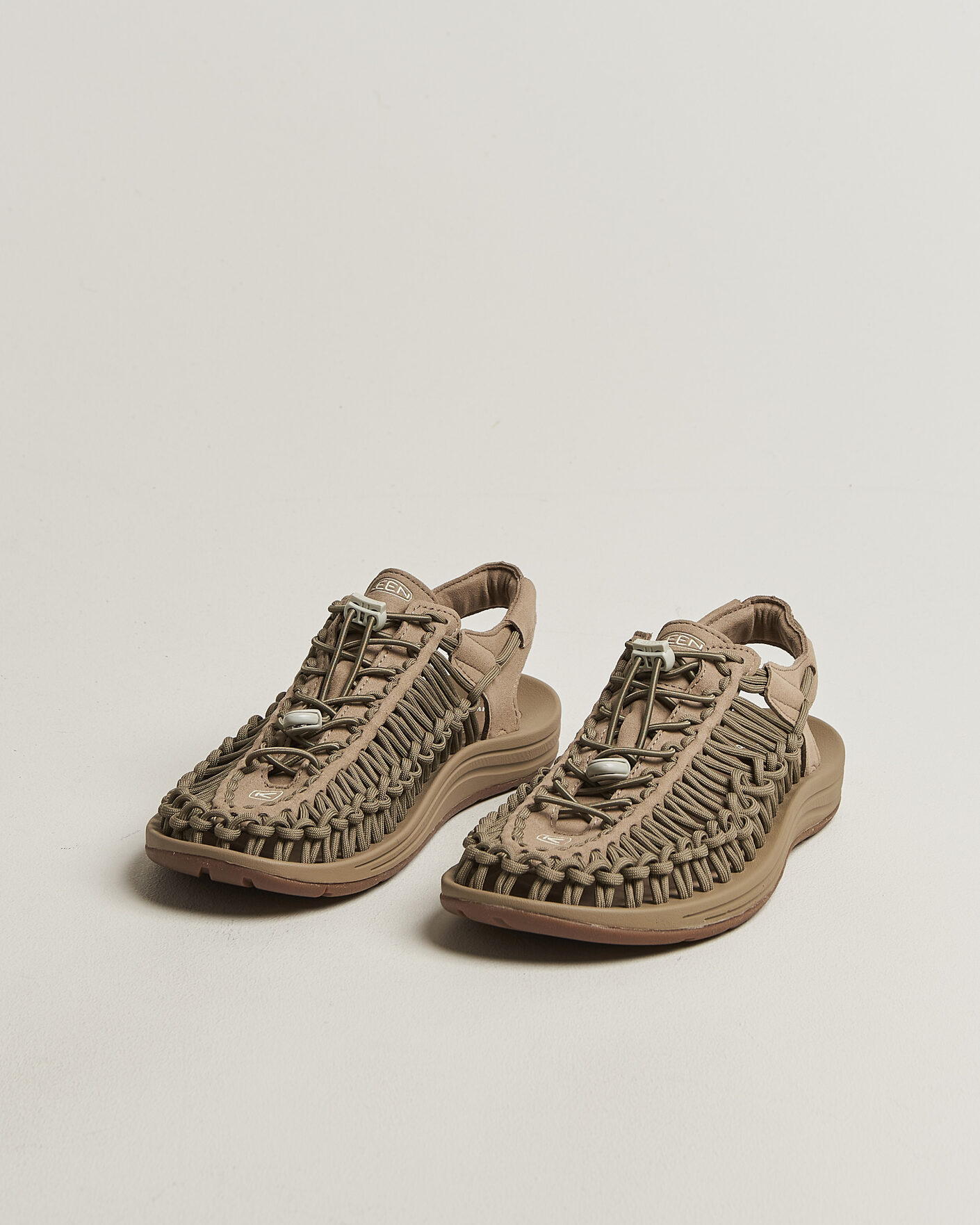 KEEN Uneek Sneaker Sandal Timberwolf at CareOfCarl.com