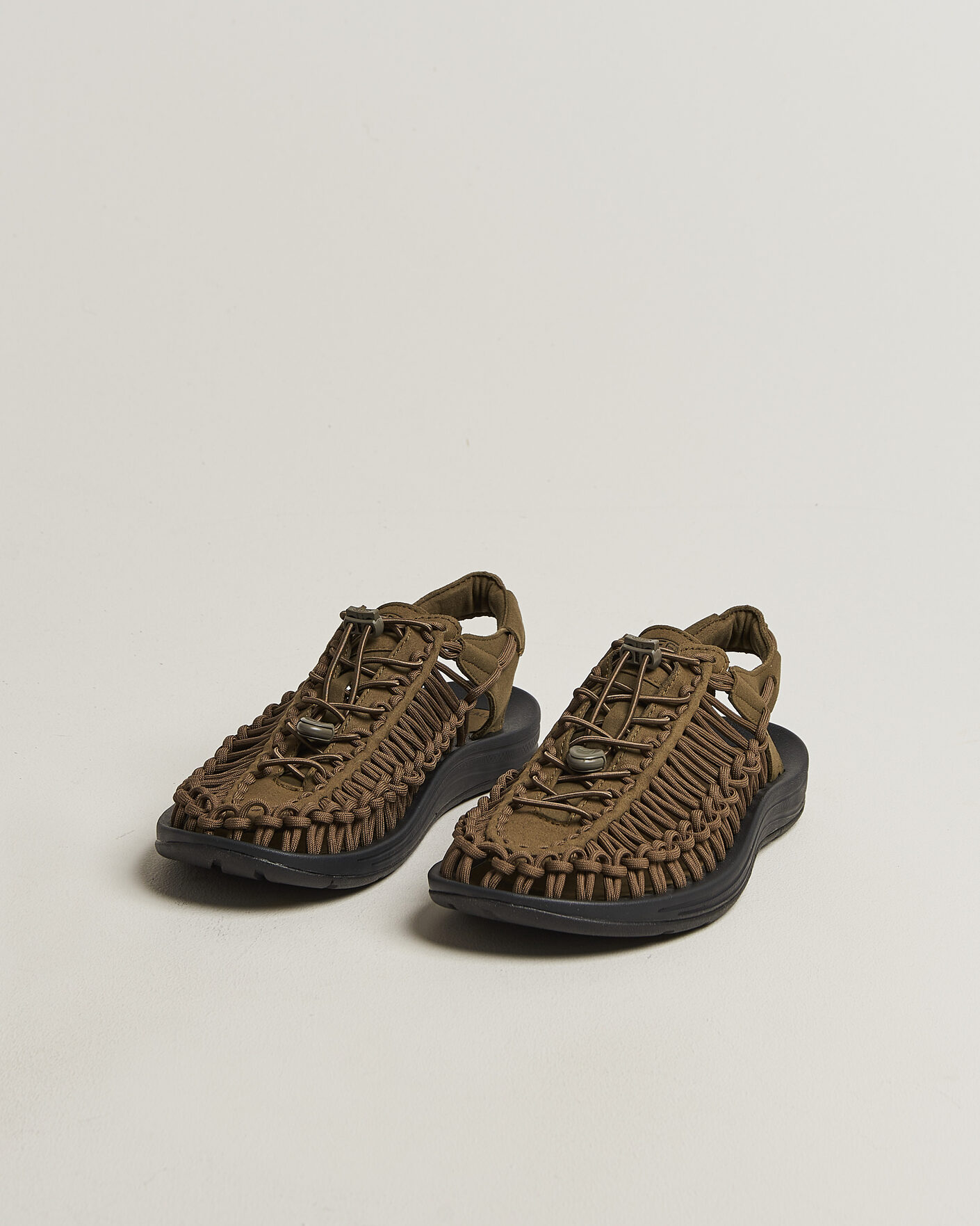 Men | Sandals & Slides | KEEN | Uneek Sneaker Sandal Dark Olive