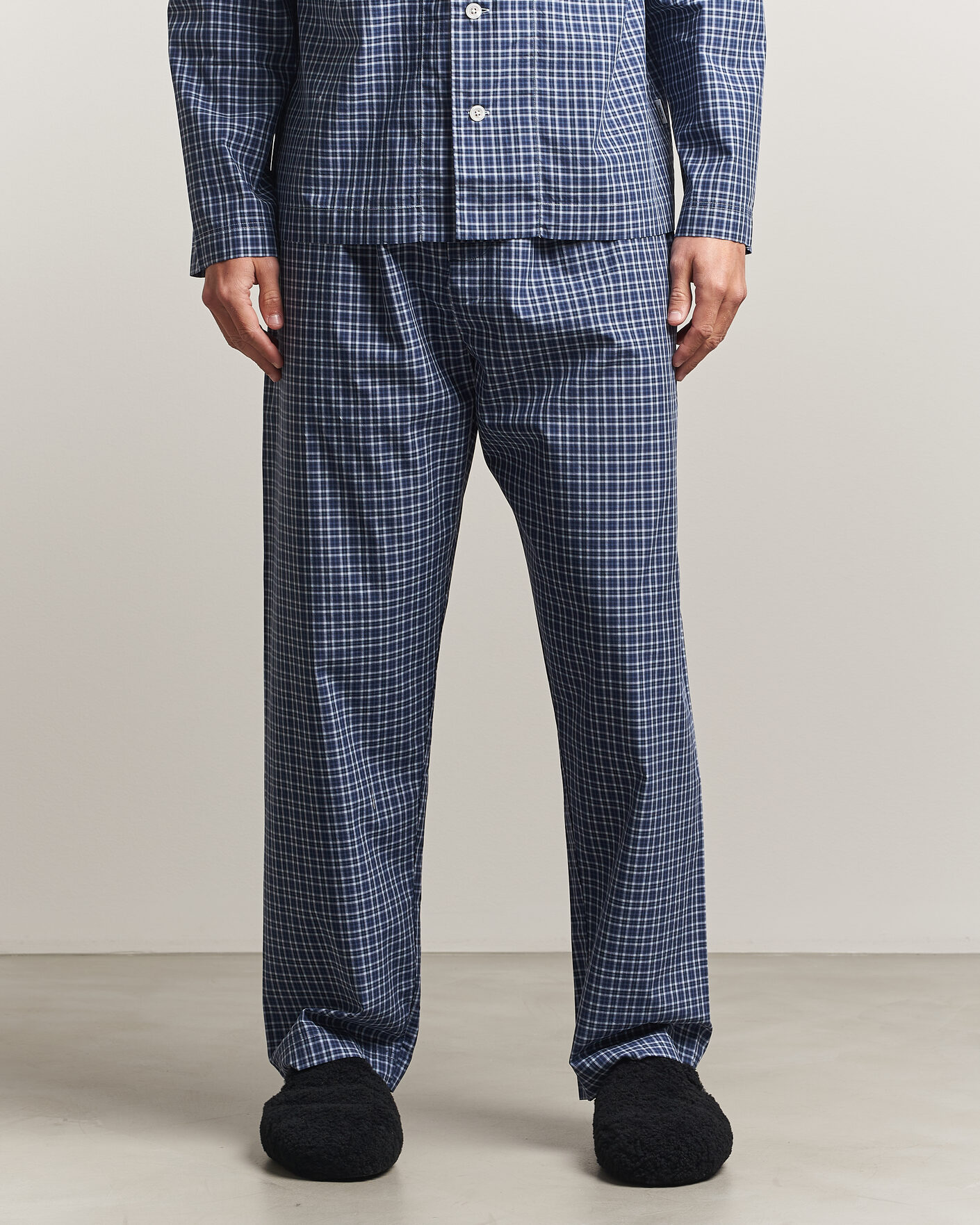 Men | Pyjamas & Robes | Tekla | Fine Twill Pyjama Shirt Lanegan Checks