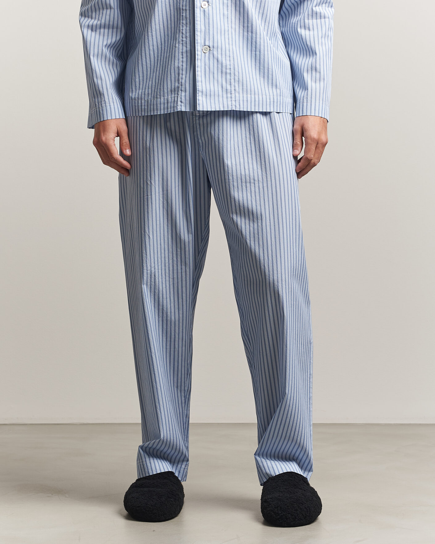 Men | Pyjamas & Robes | Tekla | Fine Twill Pyjama Pants Cooper Stripes