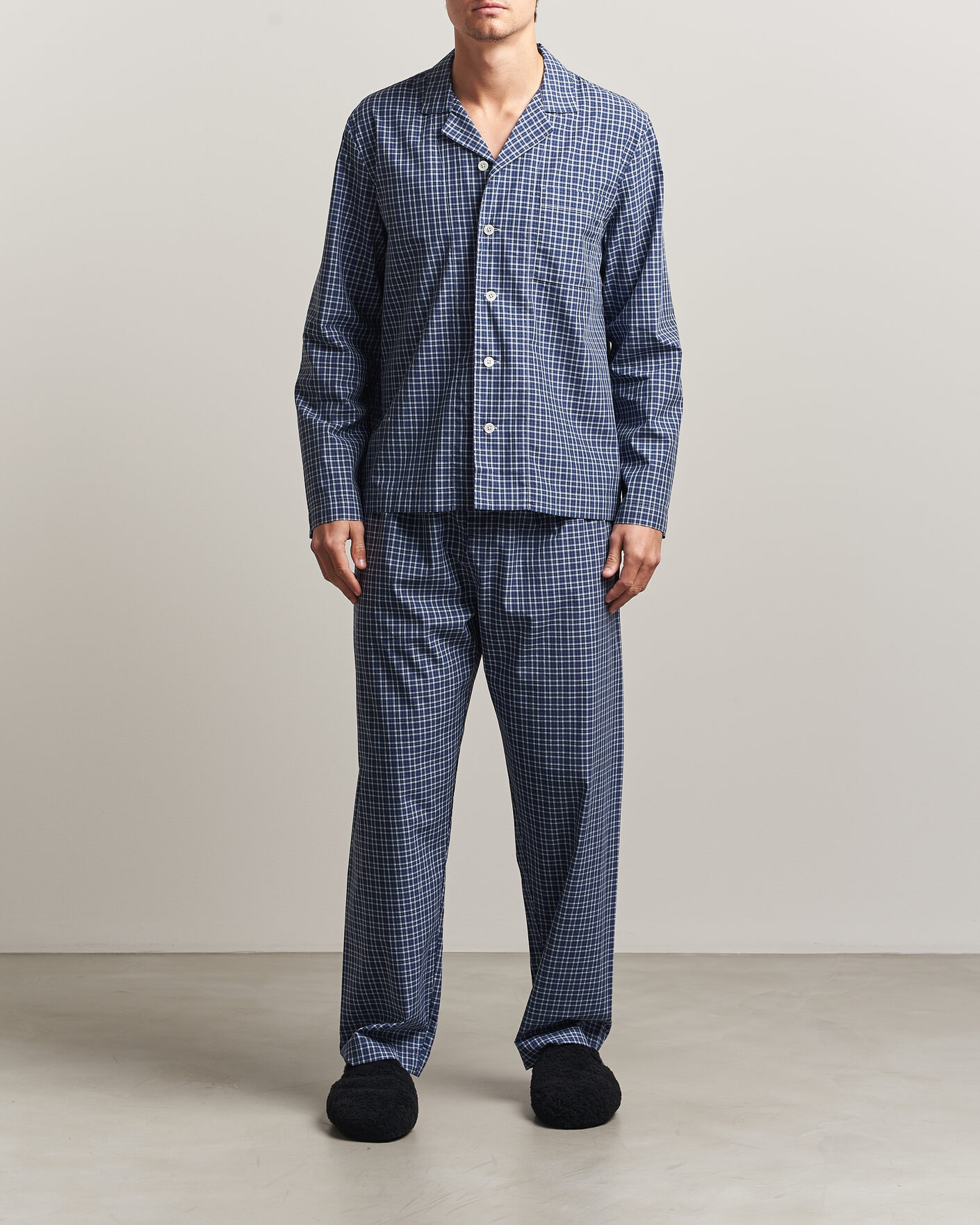 Men | Pyjamas & Robes | Tekla | Fine Twill Pyjama Pants Lanegan Checks