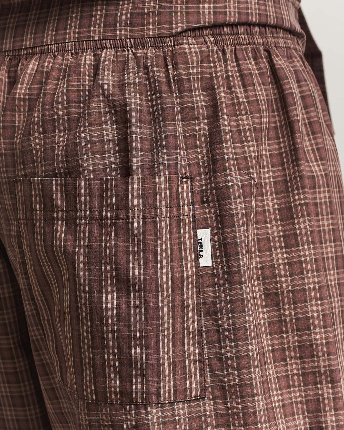 Men | Pyjamas & Robes | Tekla | Fine Twill Pyjama Pants Serra Checks